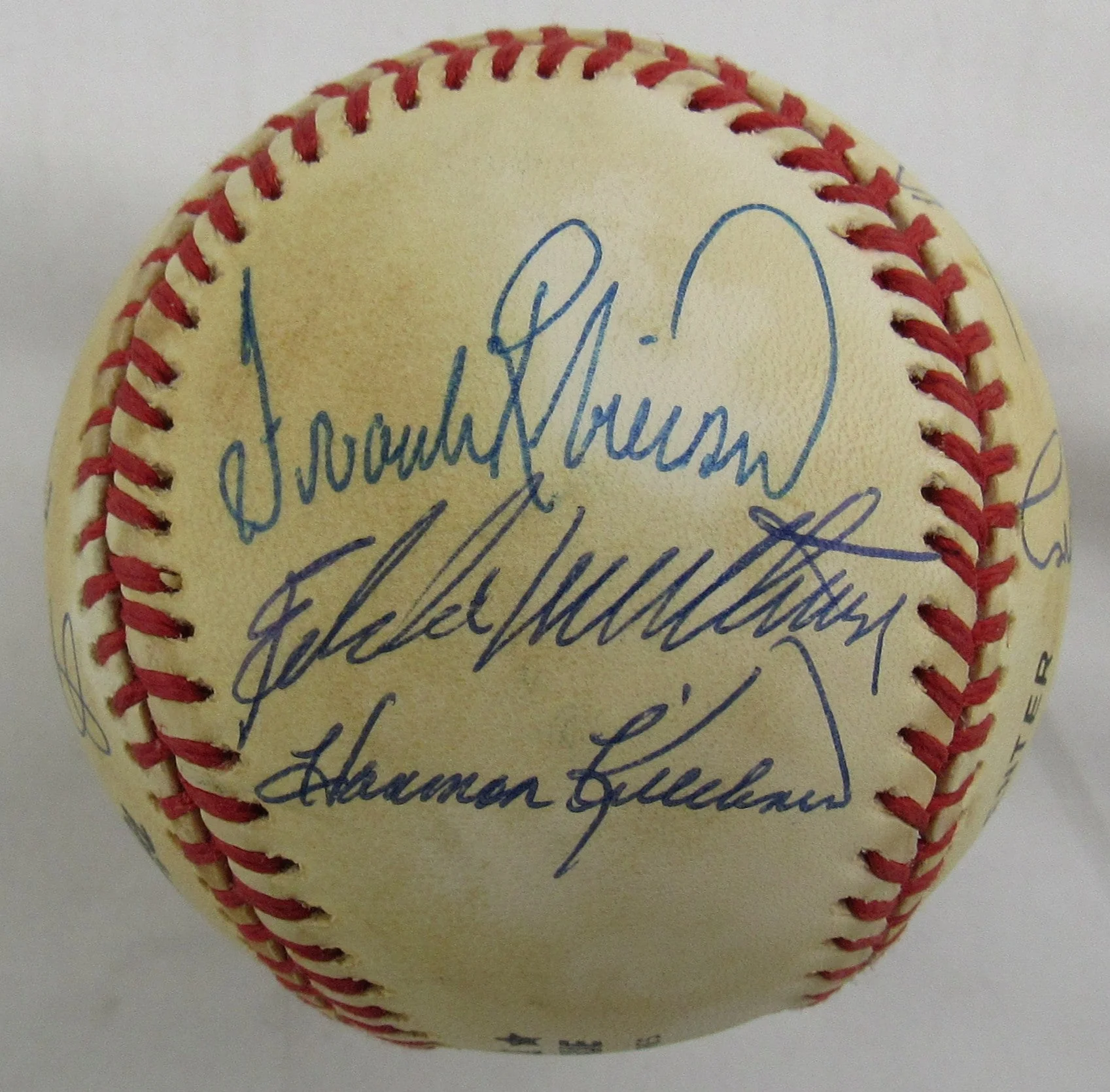 500 Home Run Club Signed Auto Rawlings Baseball JSA LOA X91410 - Image 3