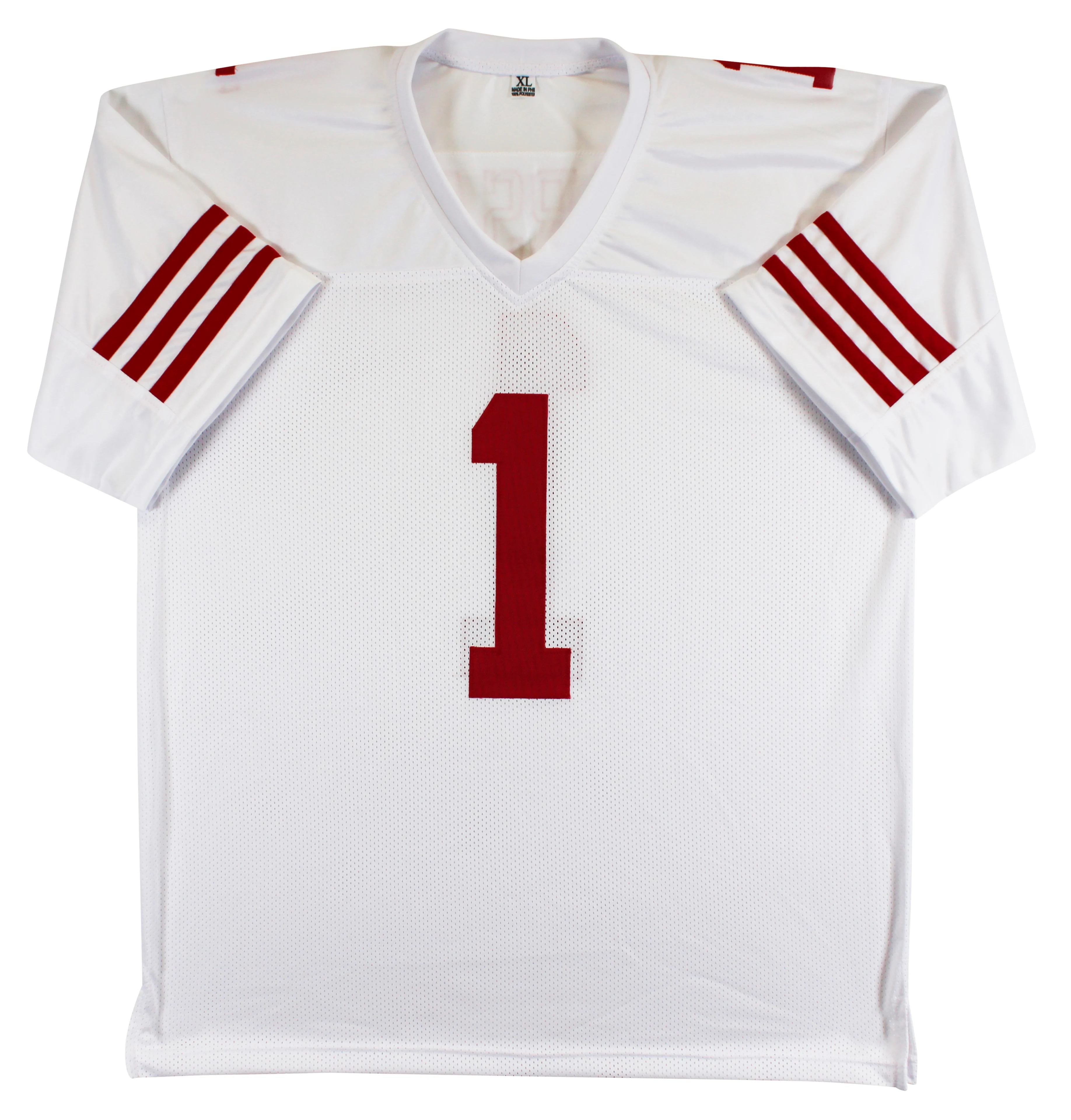 Ricky Pearsall Authentic Signed White Pro Style Jersey Autographed BAS Witnessed - Image 4