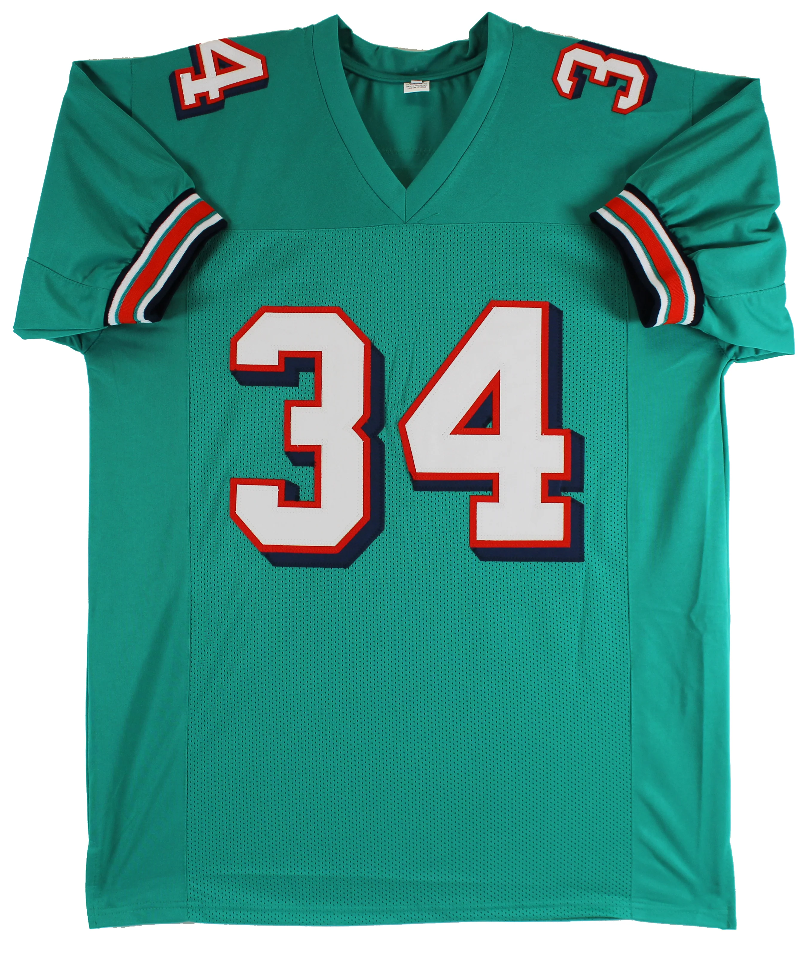 Ricky Williams Authentic Signed Teal Pro Style Jersey Autographed BAS Witnessed - Image 5