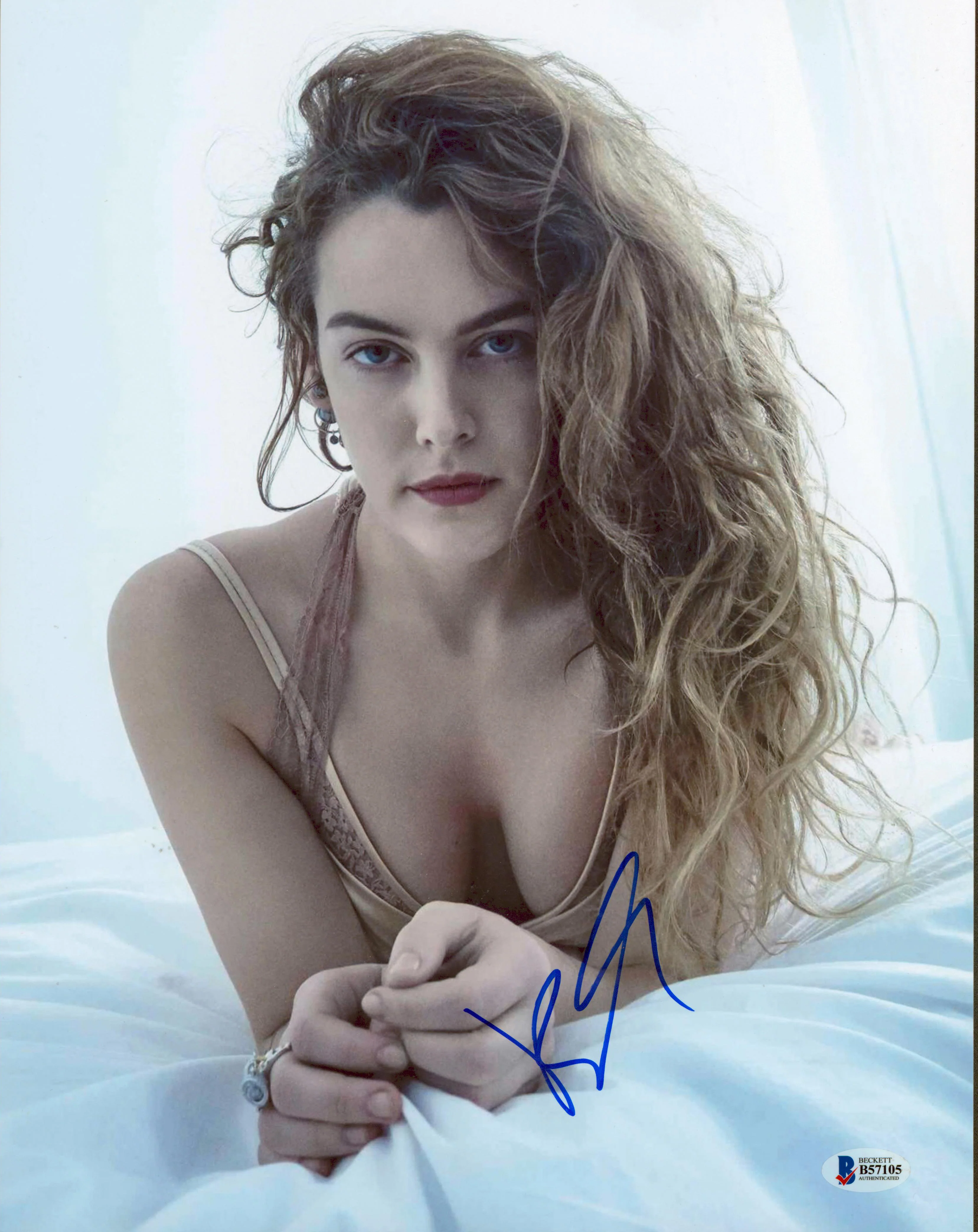 Riley Keough Mad Max Authentic Signed 11x14 Photo Autographed BAS #B57105