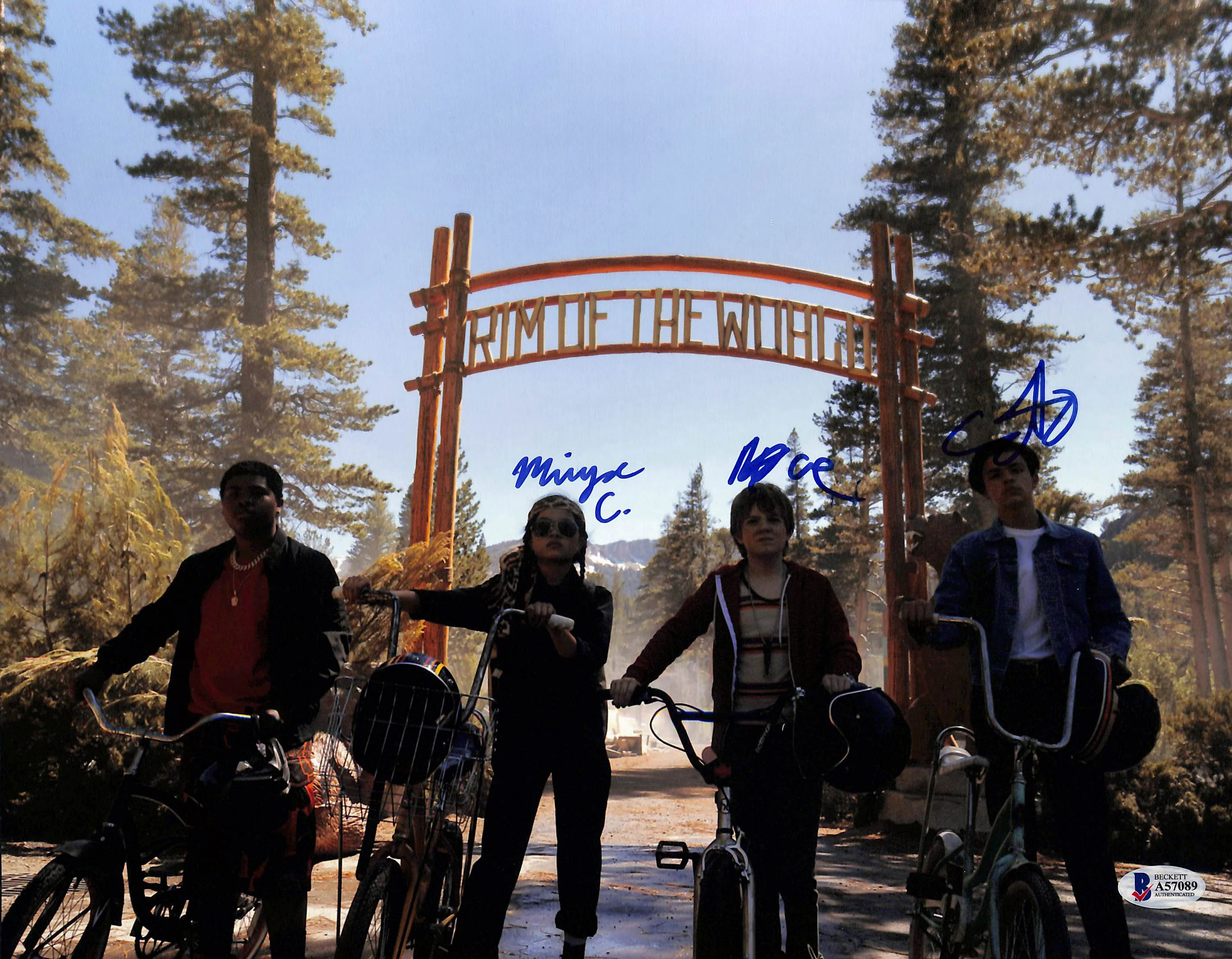 Rim Of The World (3) Gore, Cech & Scalzotto Signed 11x14 Photo BAS #A57089 - Image 2