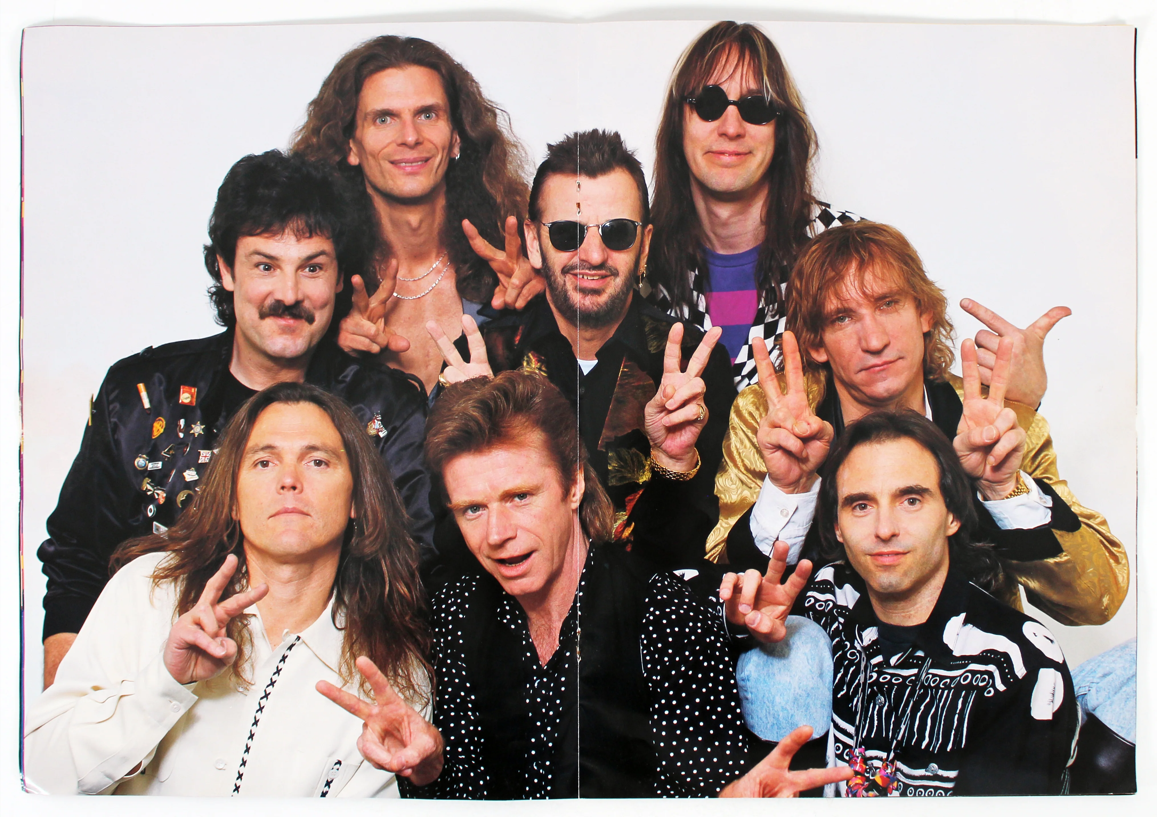 Ringo Starr And His All Starr Band (8) Authentic Signed Program JSA #YY52818 - Image 8