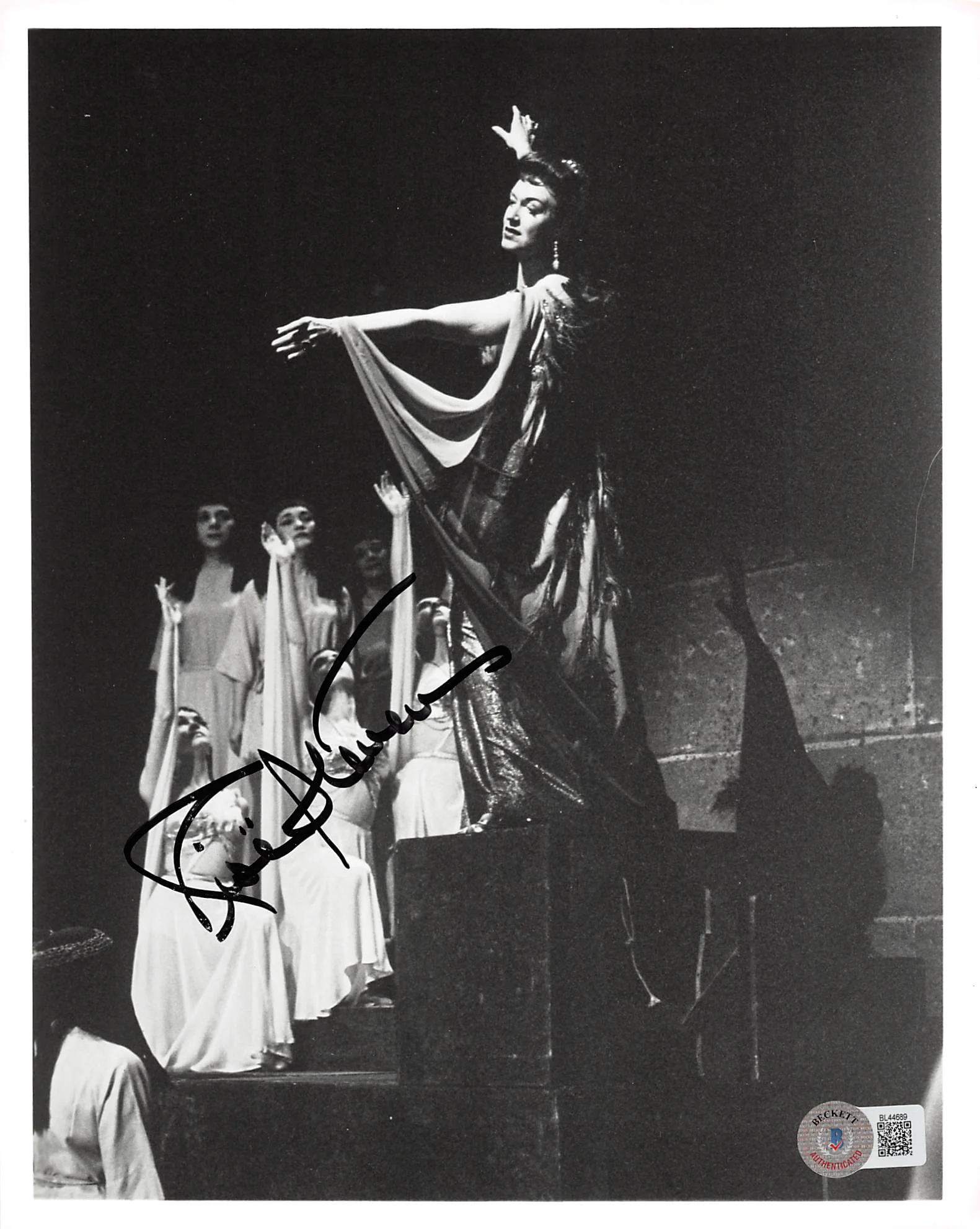 Rise Stevens Going My Way Authentic Signed 8x10 Photo Autographed BAS #BL44689