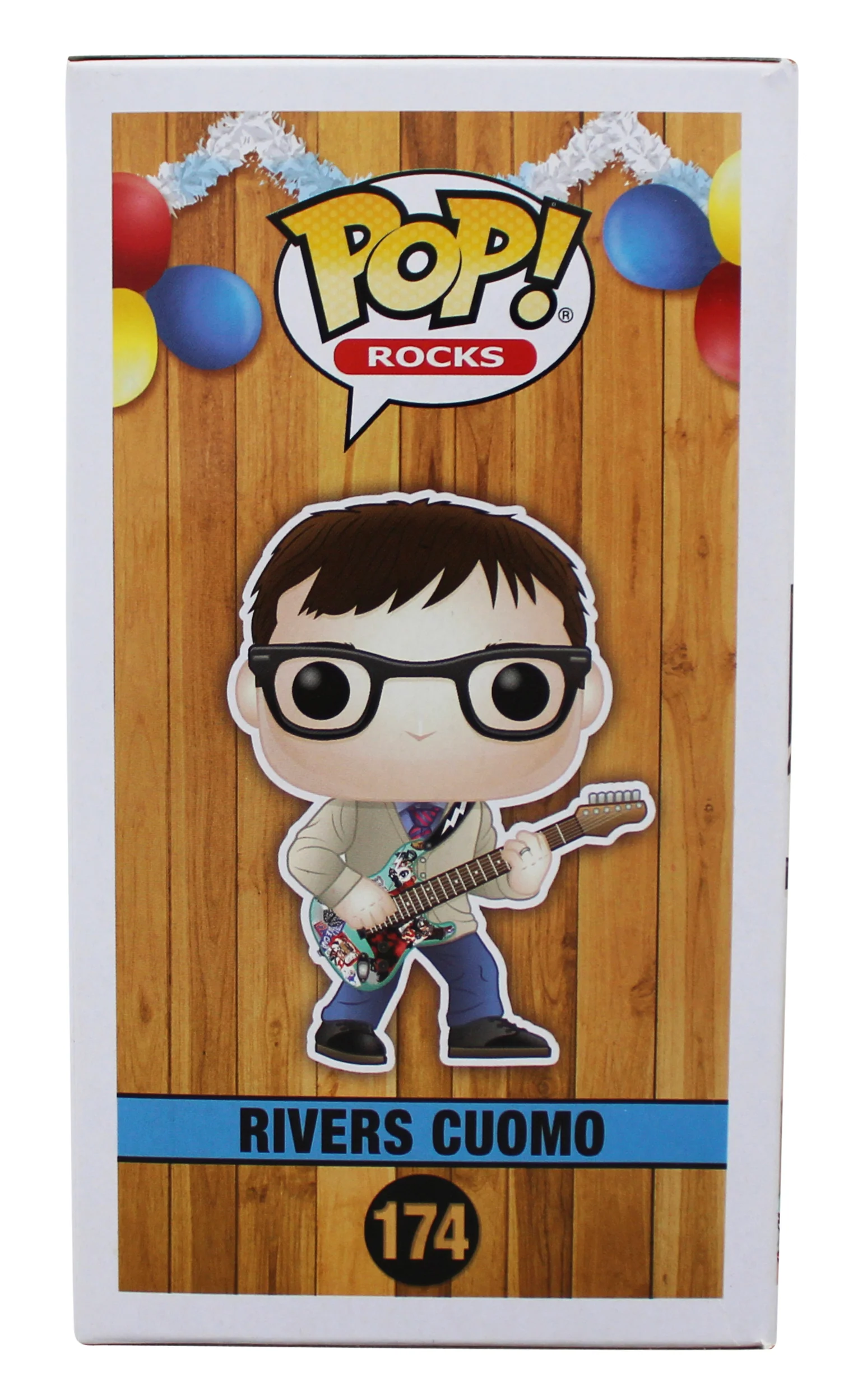 Rivers Cuomo Weezer Authentic Signed #174 Funko Pop Vinyl Figure JSA #CB32529 - Image 6