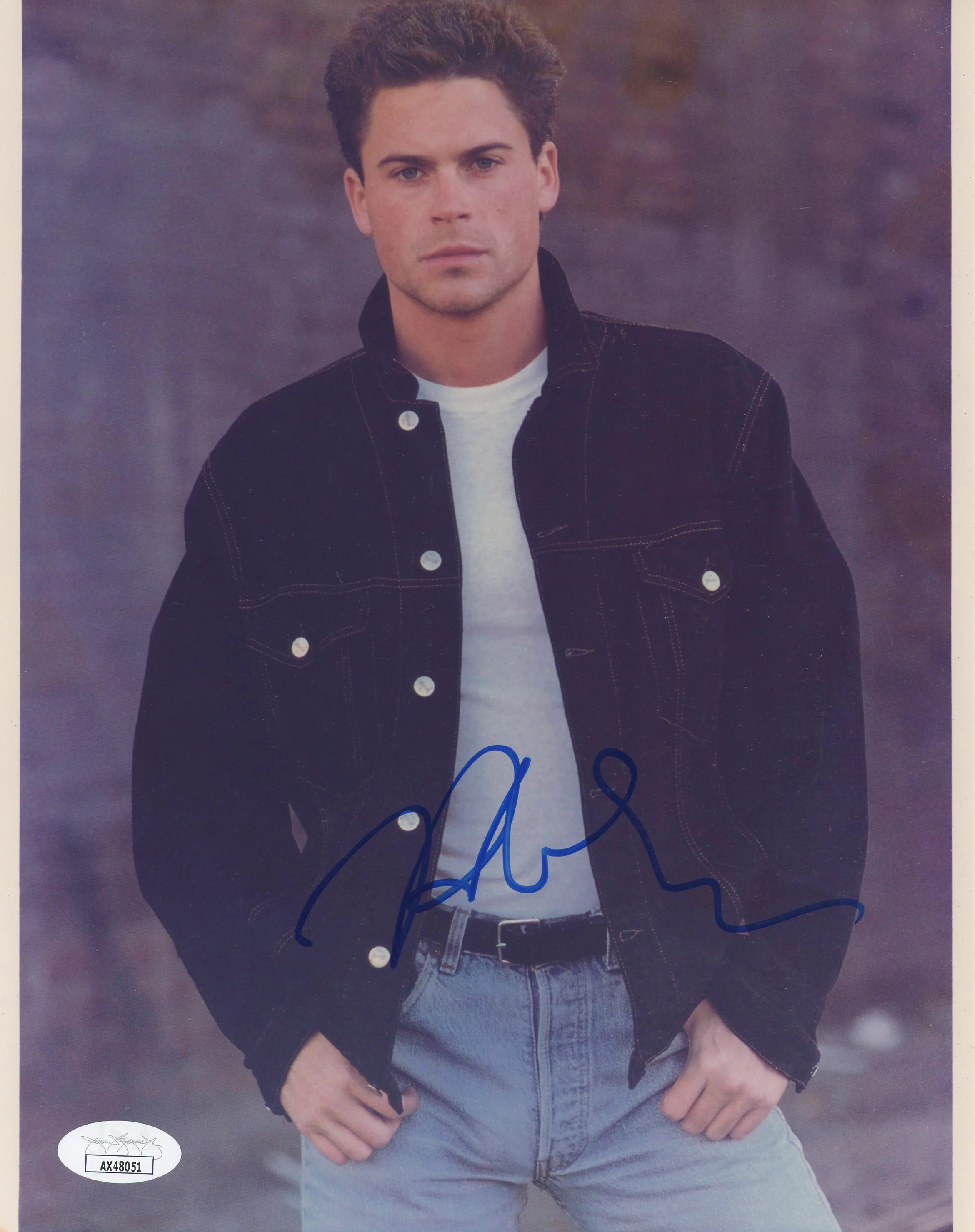 Rob Lowe The Outsiders Authentic Signed 8x10 Photo Autographed JSA #AX48051