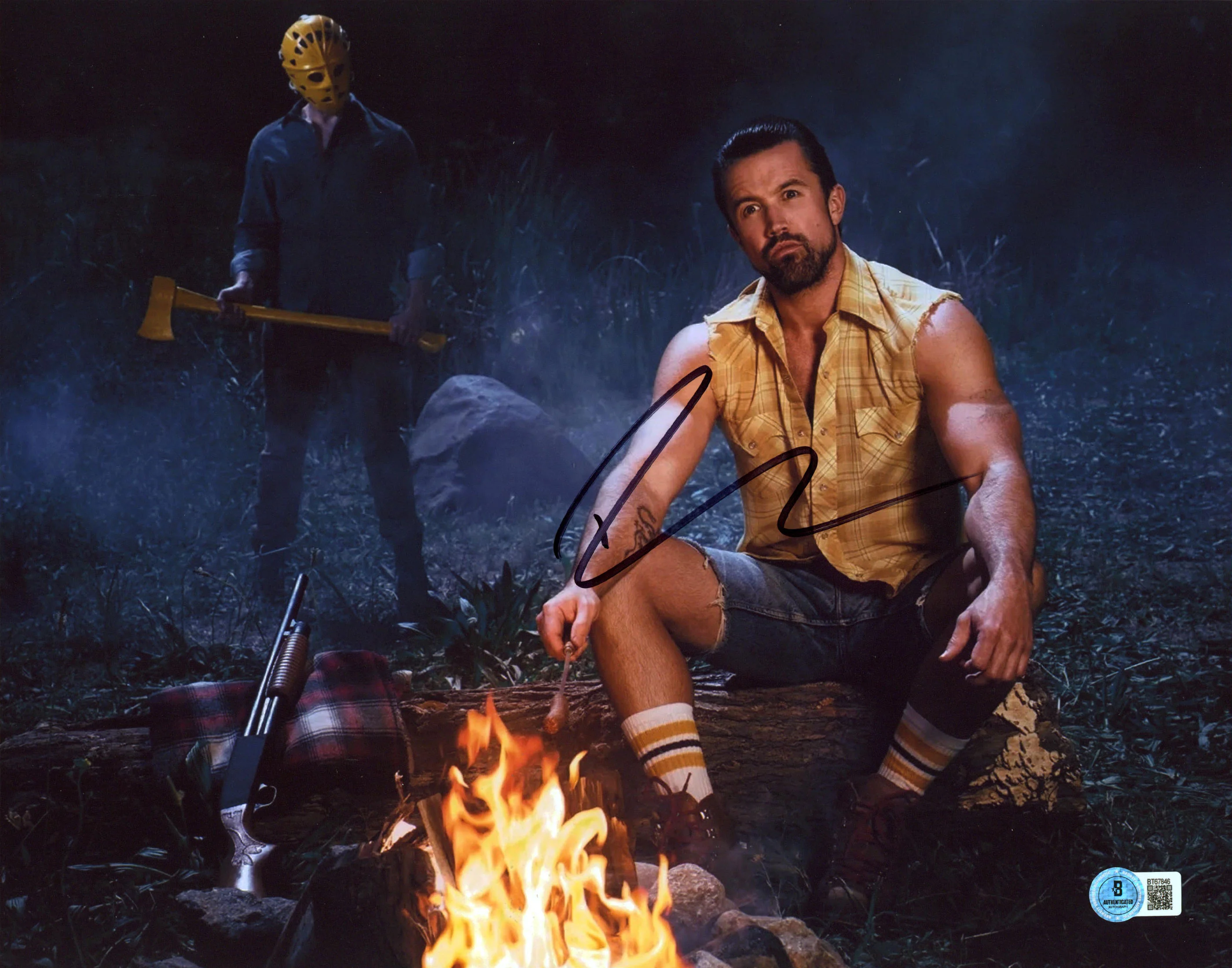 Rob McElhenney It's Always Sunny in Philadelphia Signed 11x14 Photo BAS #BT67846 - Image 2