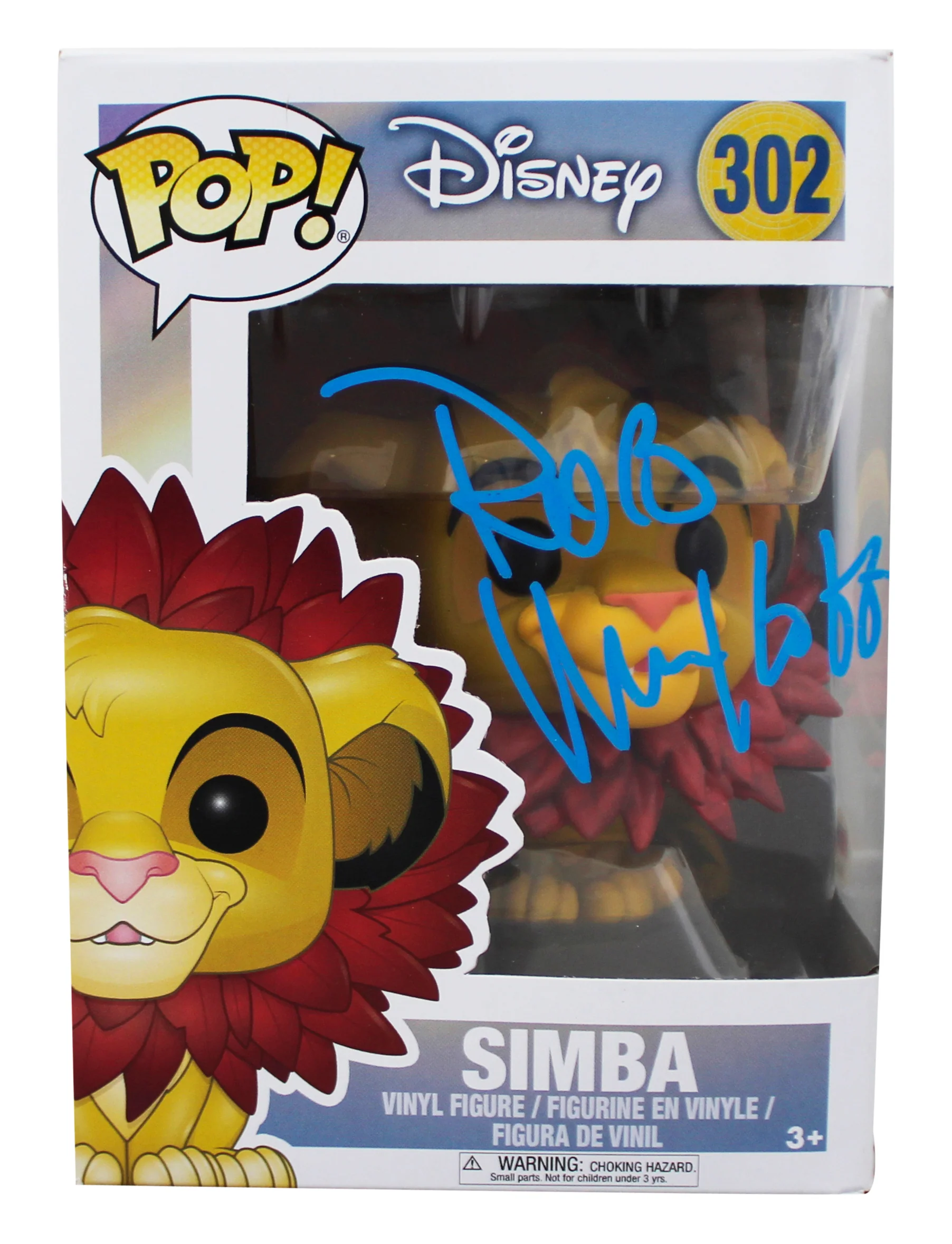 Rob Minkoff The Lion King Signed Simba #302 Funko Pop Figure PSA/DNA #AE50430 - Image 2