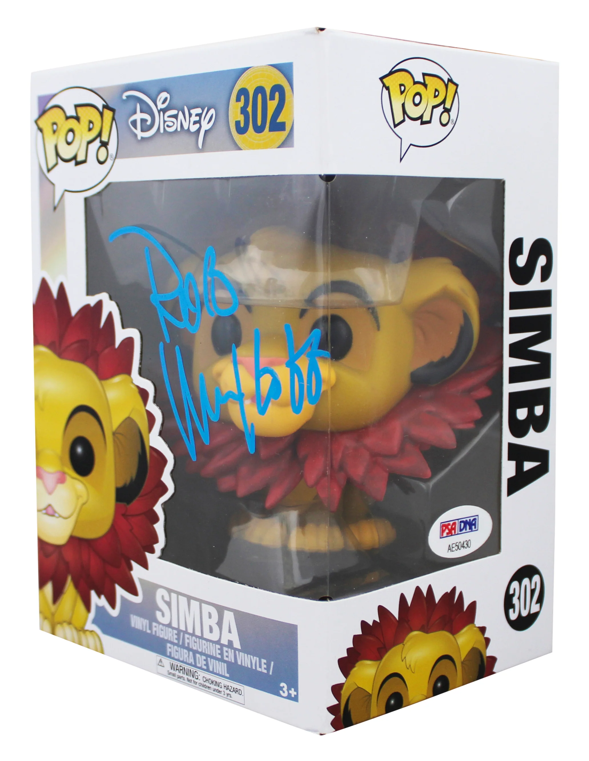 Rob Minkoff The Lion King Signed Simba #302 Funko Pop Figure PSA/DNA #AE50430 - Image 3