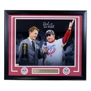 Rob Thomson Signed Framed 16x20 Philadelphia Phillies Photo Red October BAS - Image 4