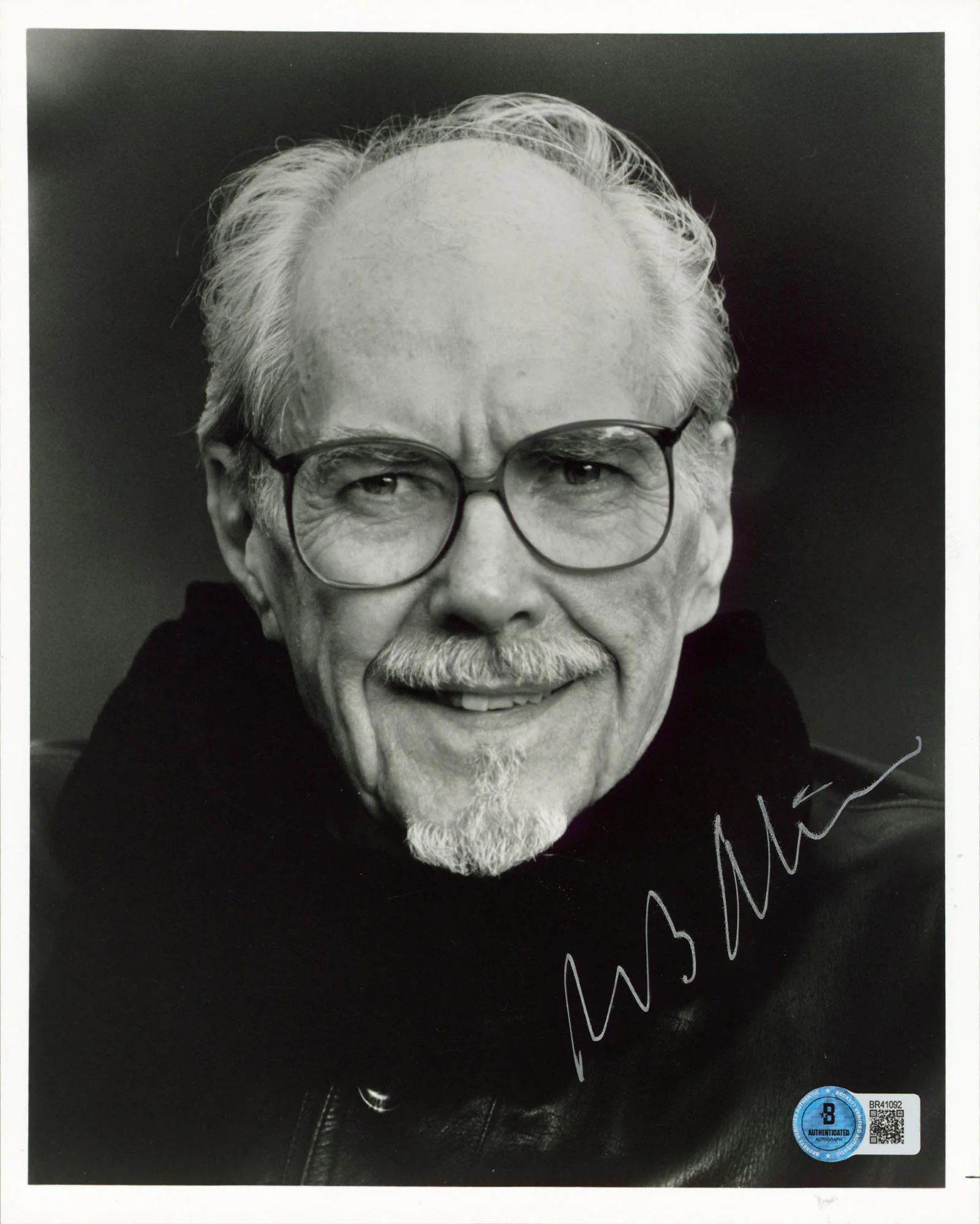 Robert Altman MASH Authentic Signed 8x10 Vertical Photo BAS #BR41092 - Image 2