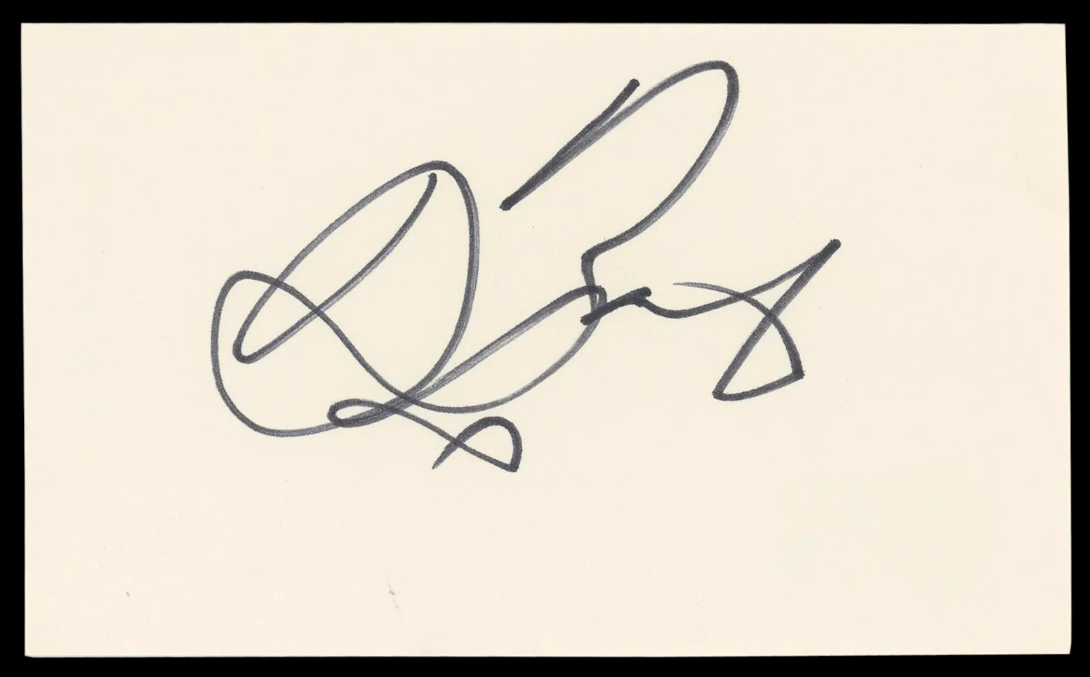Robert Blake In Cold Blood Signed 3x5 Index Card Autographed BAS #BM57059 - Image 2