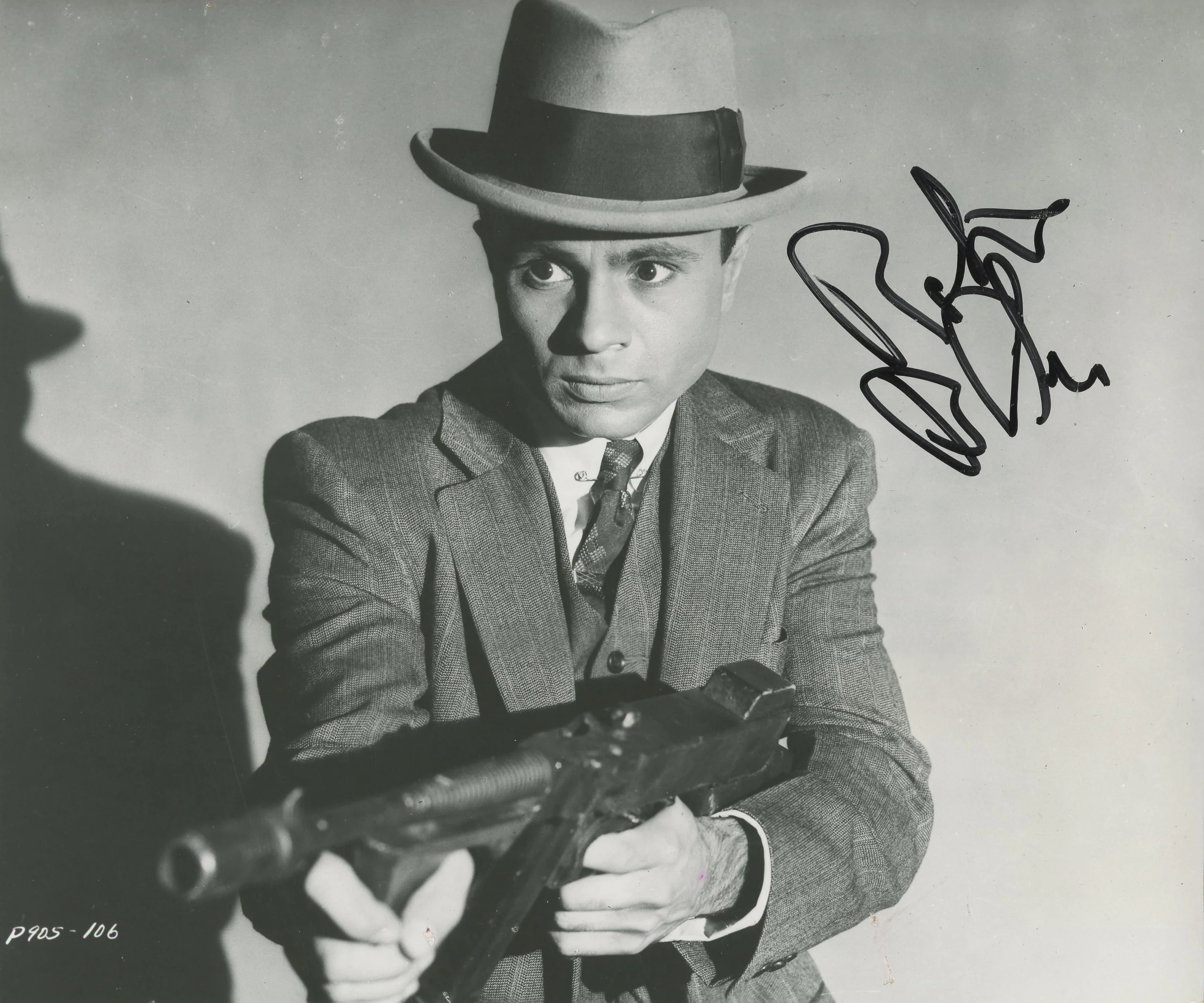 Robert Blake The Purple Gang Authentic Signed 7x8.5 Photo BAS #BN74361 - Image 2