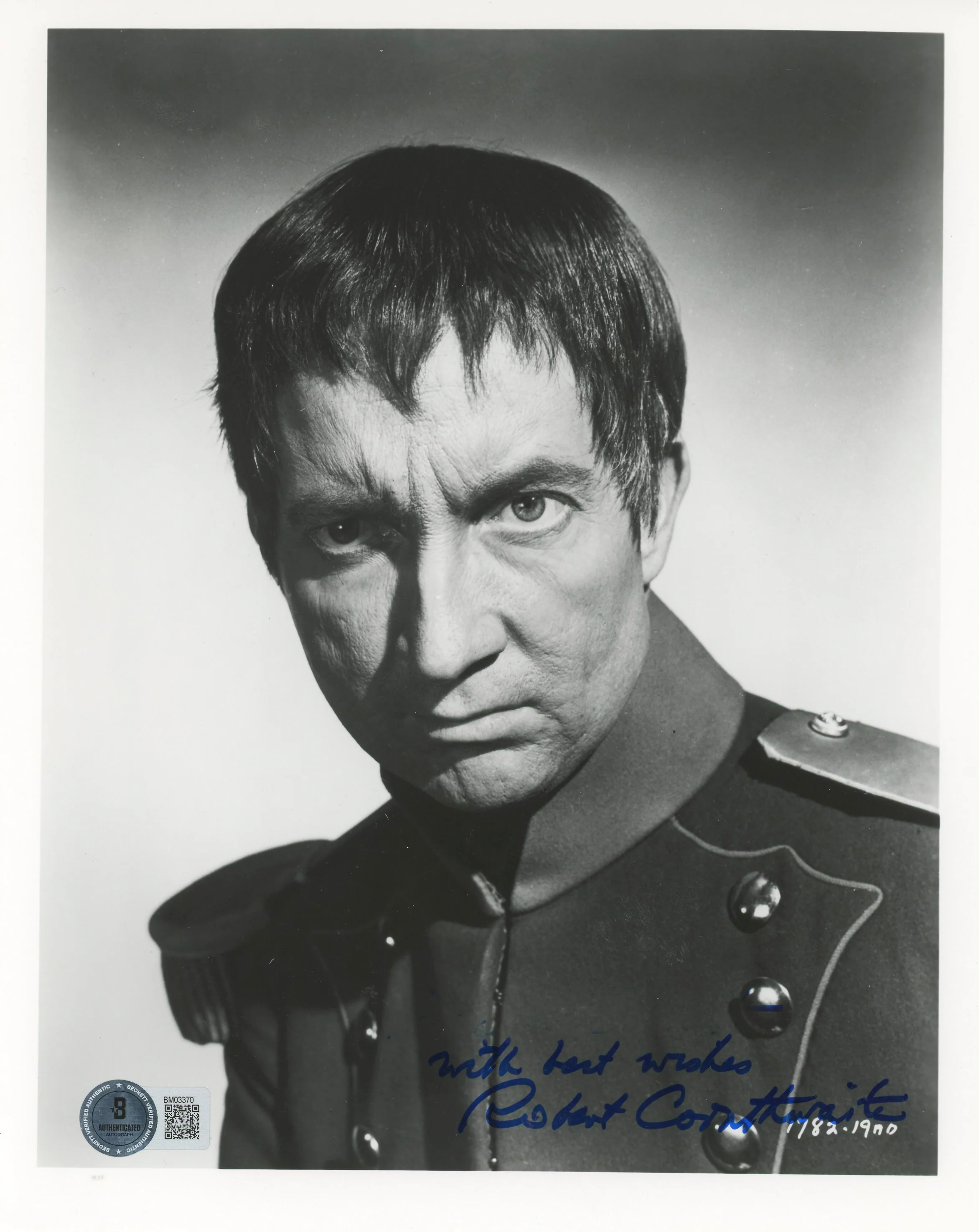 Robert Cornthwaite Picket Fences "Best Wishes" Signed 8x10 Photo BAS #BM03370 - Image 2