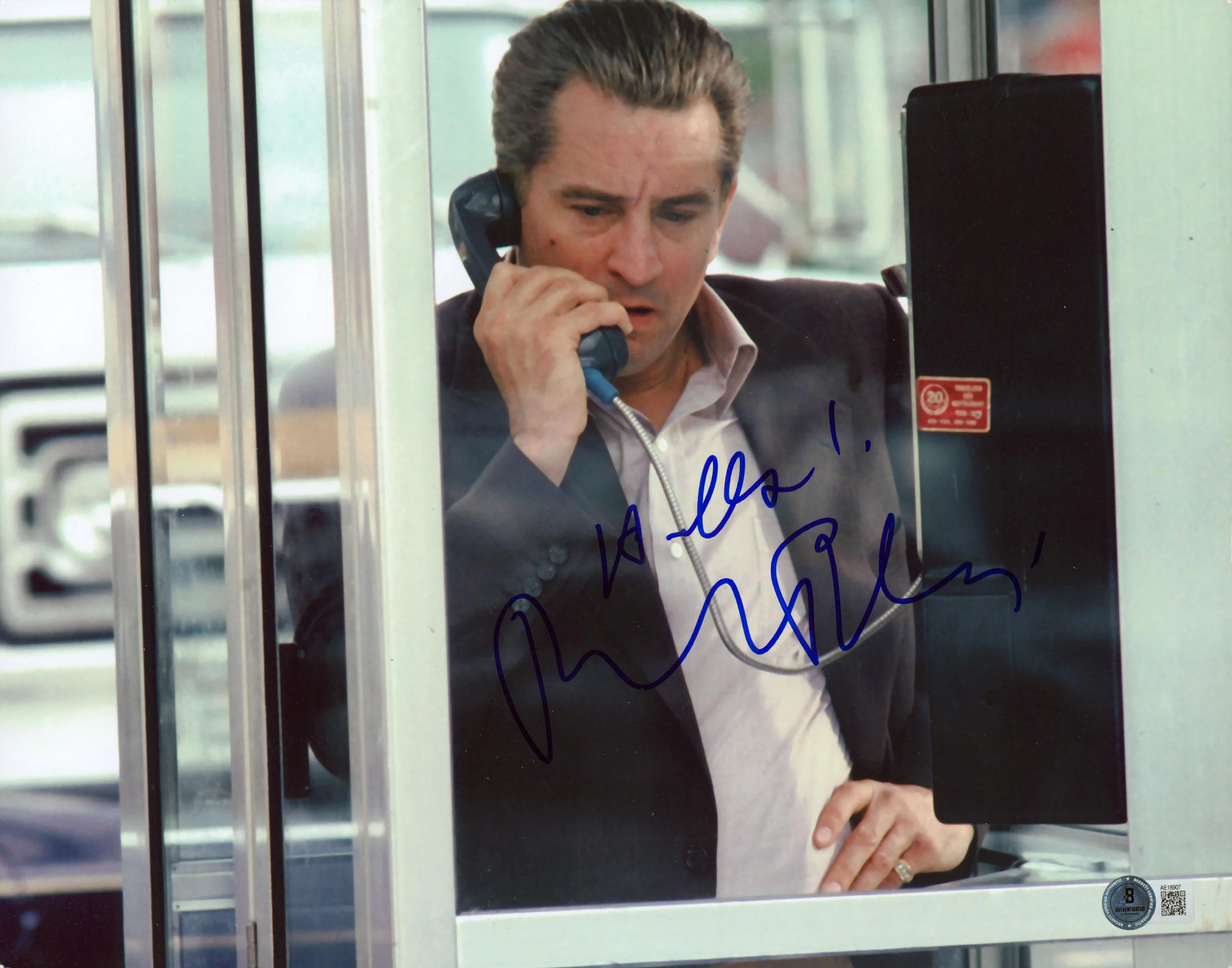 Robert De Niro Goodfellas Authentic Signed 11x14 Photo Auto 10! BAS #AE16907