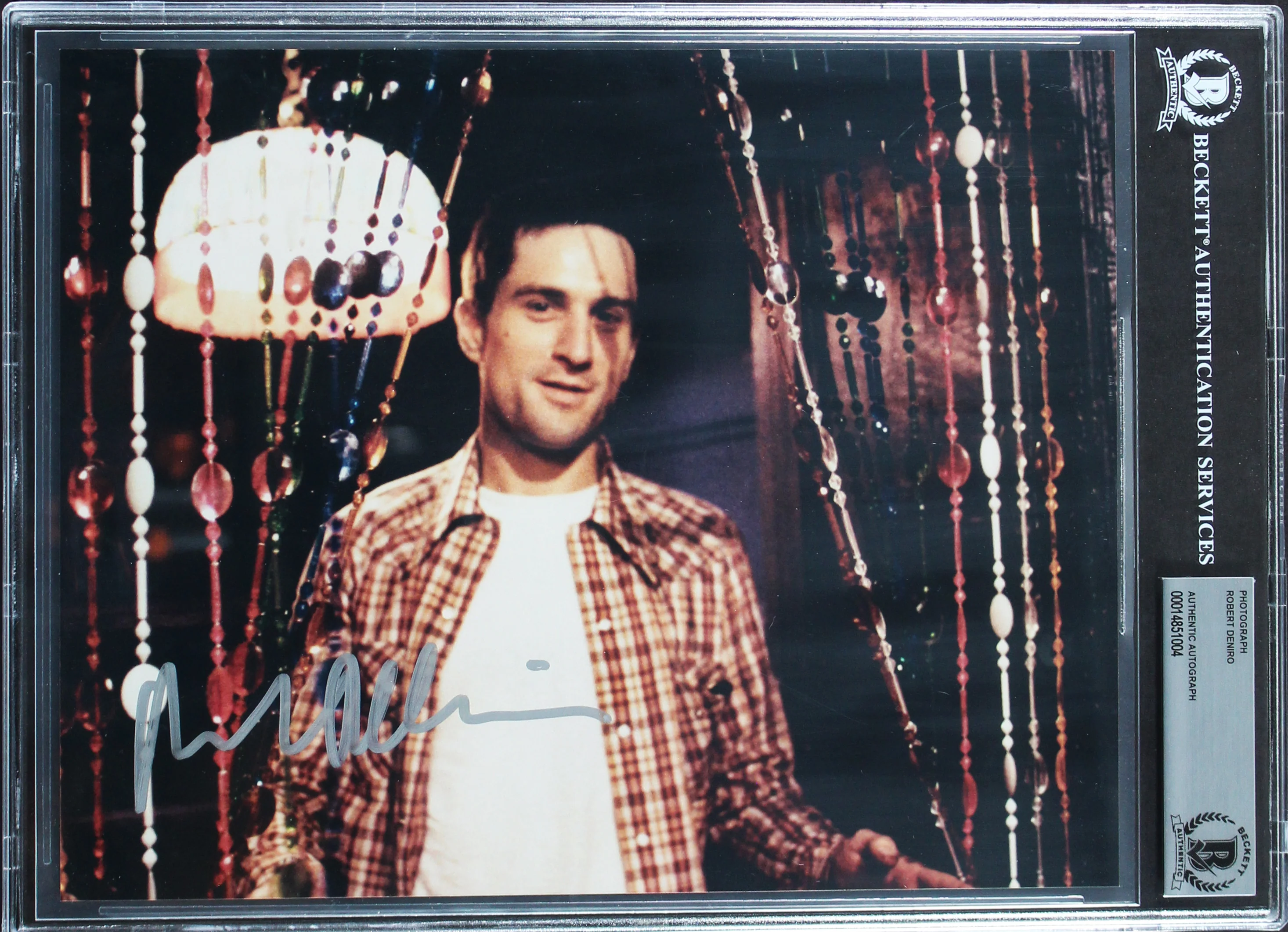 Robert De Niro Taxi Driver Authentic Signed 8x10 Photo Autographed BAS Slabbed