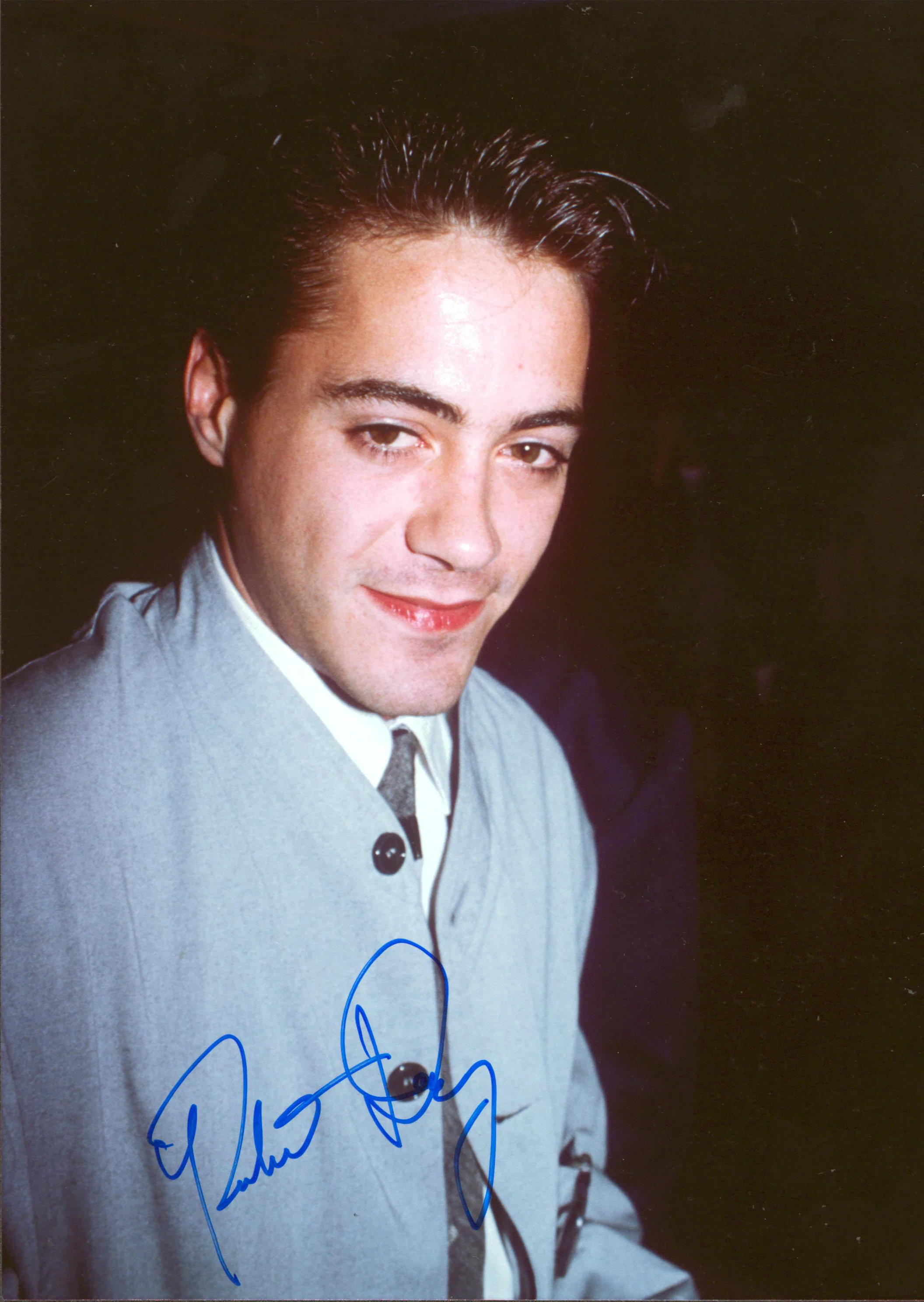 Robert Downey Jr. The Pick-up Artist Signed 7x10 Photo Autographed BAS #AD64450 - Image 2