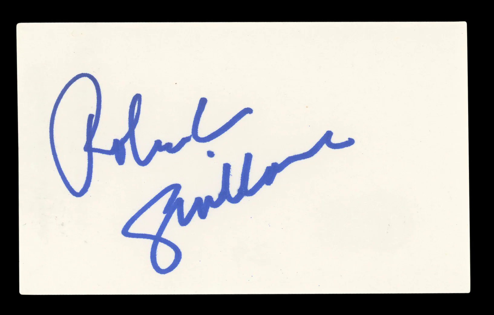 Robert Guillaume The Lion King Authentic Signed 3x5 Index Card BAS #BL96847 - Image 2