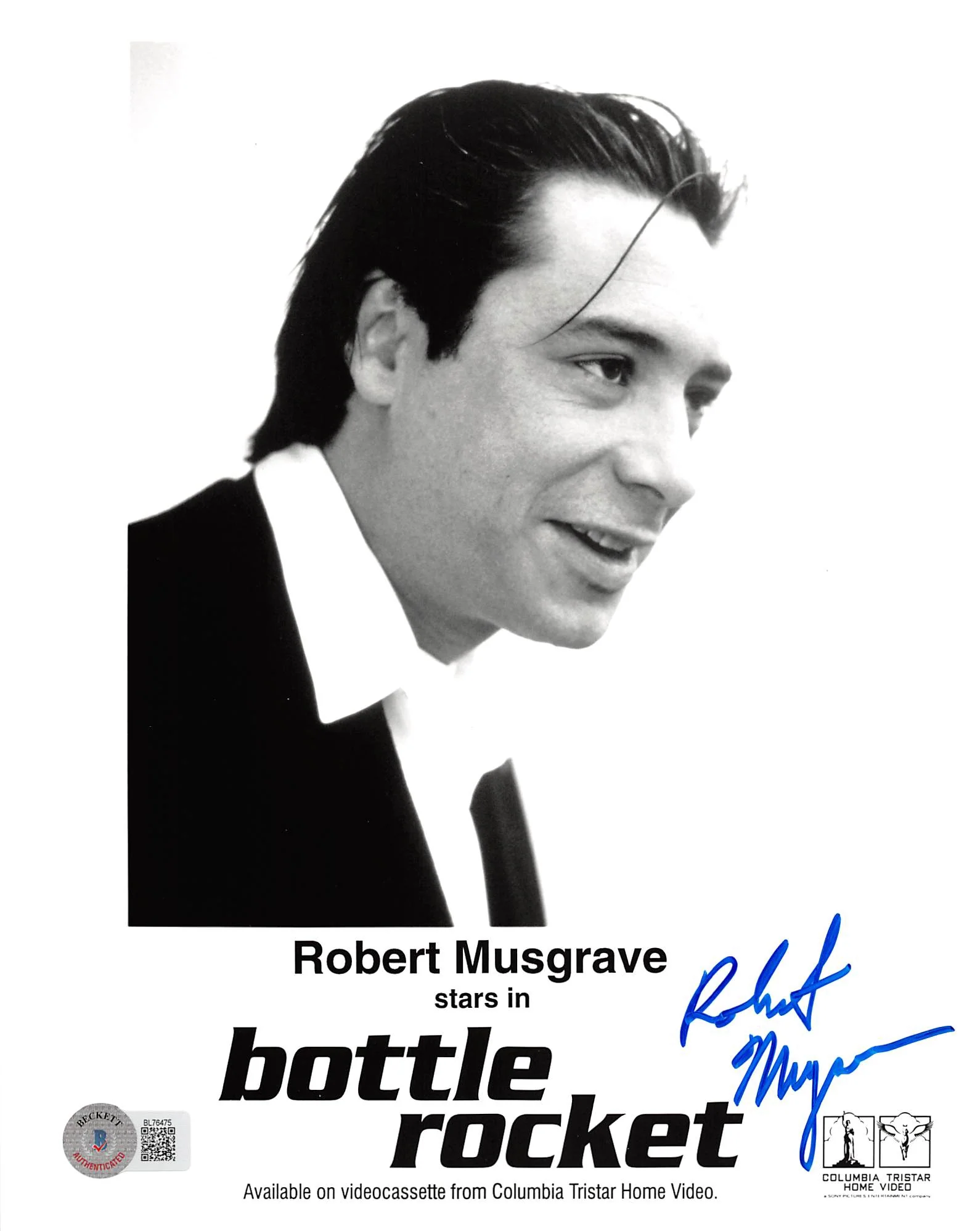 Robert Musgrave Bottle Rocket Authentic Signed 8x10 Photo BAS #BL76475 - Image 2
