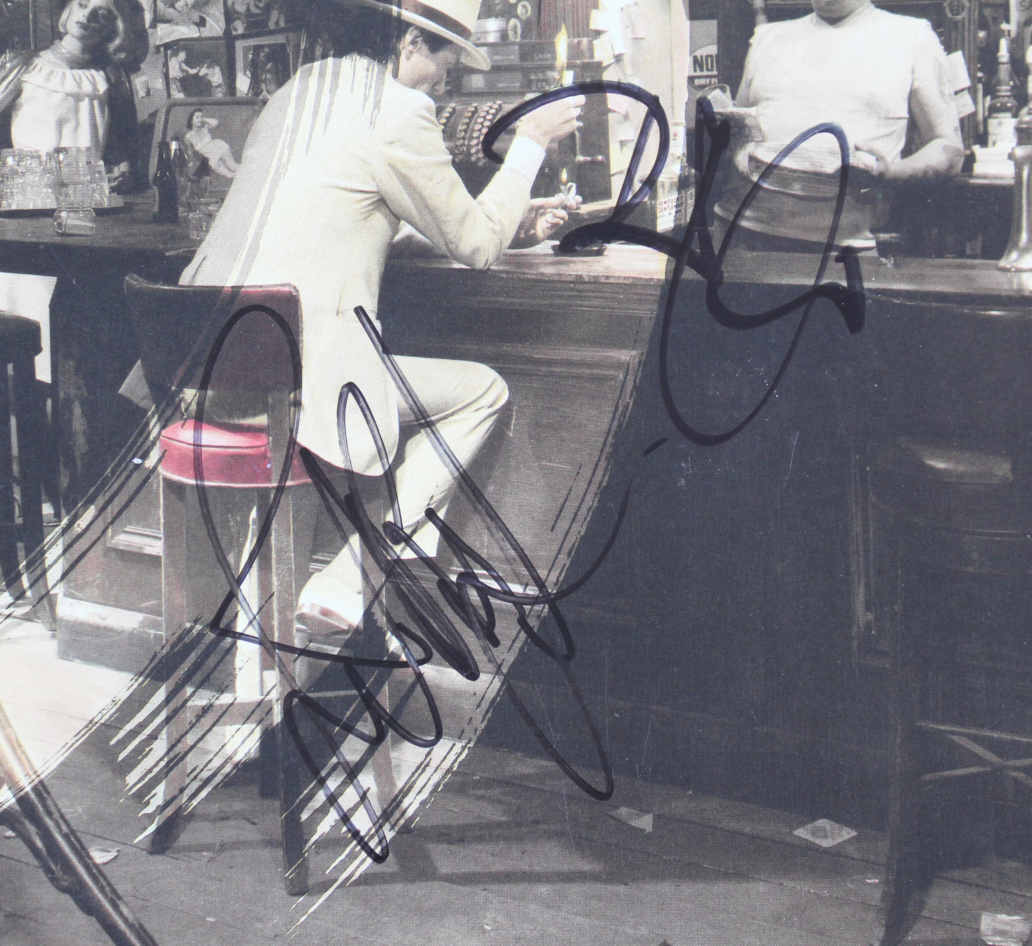 Robert Plant & John Paul Jones Led Zeppelin Signed Album Cover W/ Vinyl JSA - Image 4
