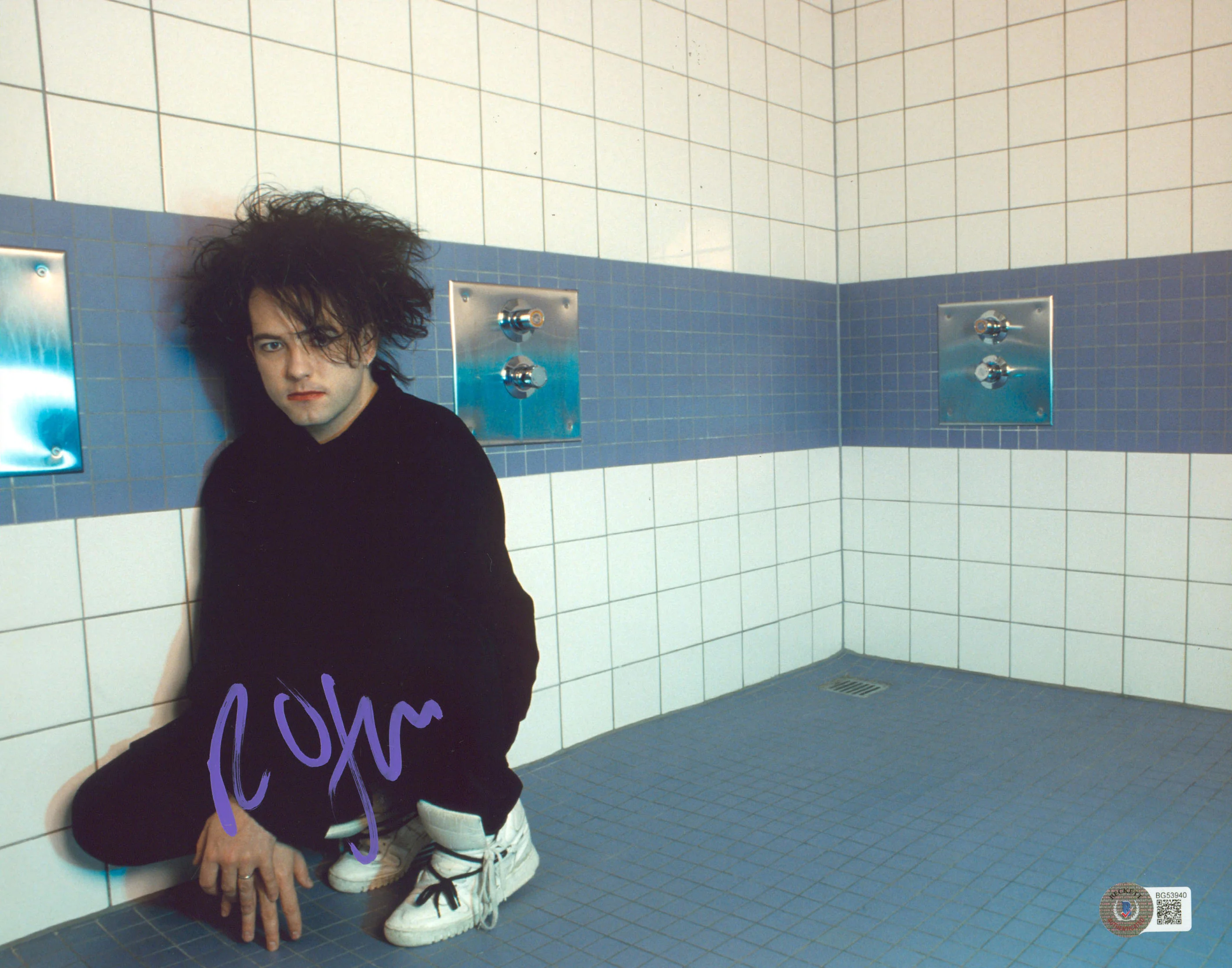 Robert Smith The Cure Authentic Signed 11x14 Horizontal Photo BAS #BG53940 - Image 2