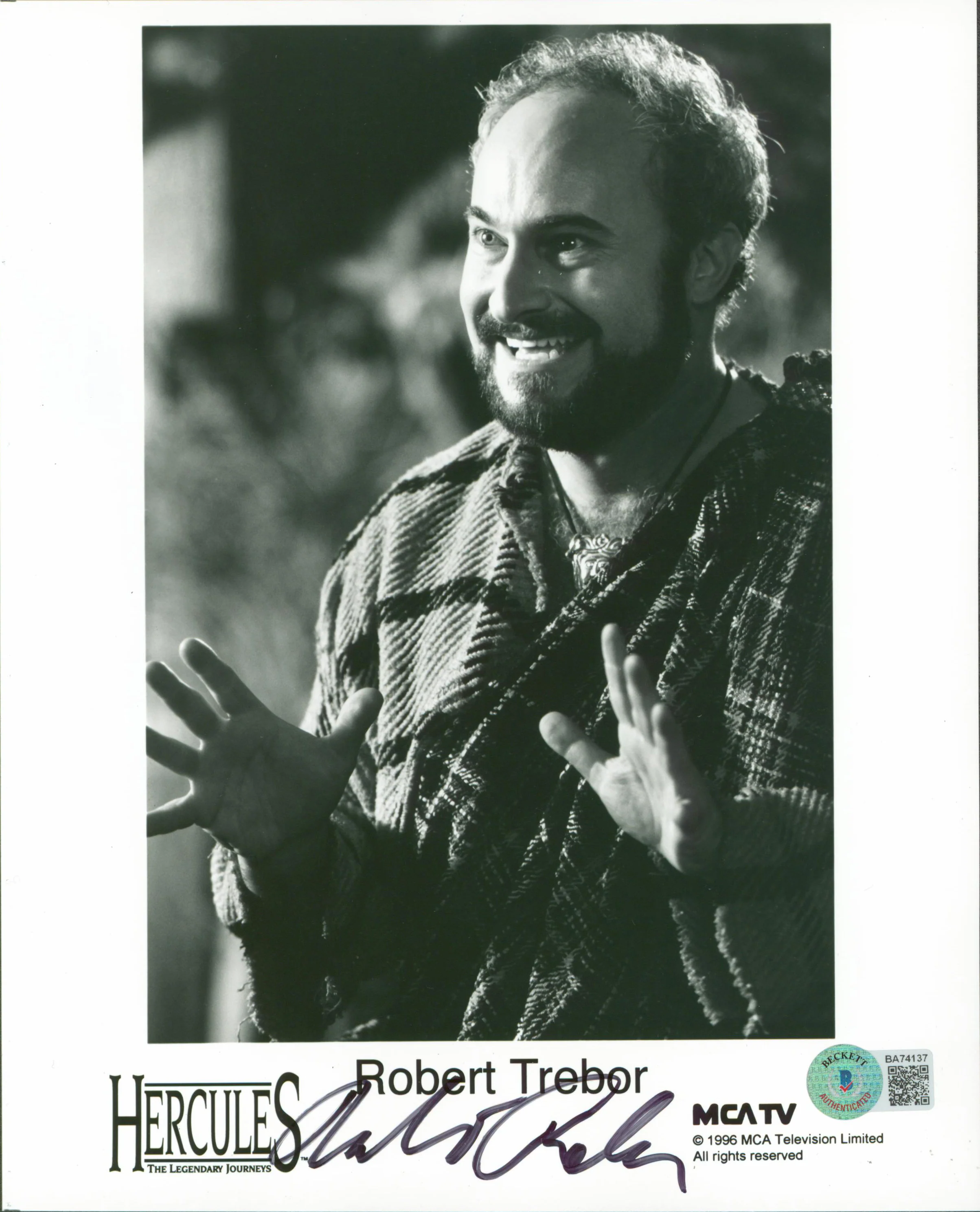 Robert Trebor Star Trek Enterprise Authentic Signed 8x10 Photo Autographed BAS
