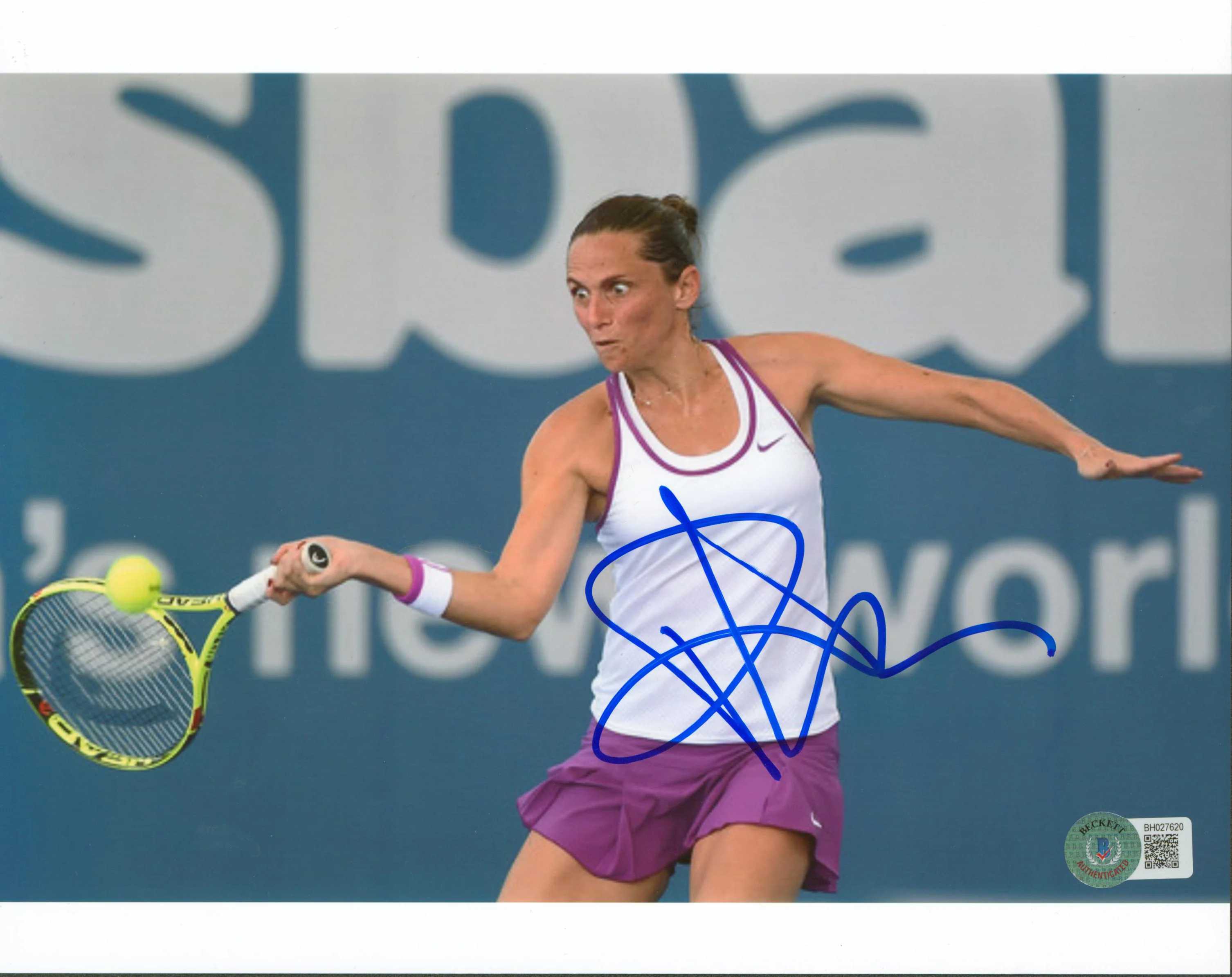 Roberta Vinci Authentic Signed 8x10 Photo Autographed BAS #BH027620 - Image 2