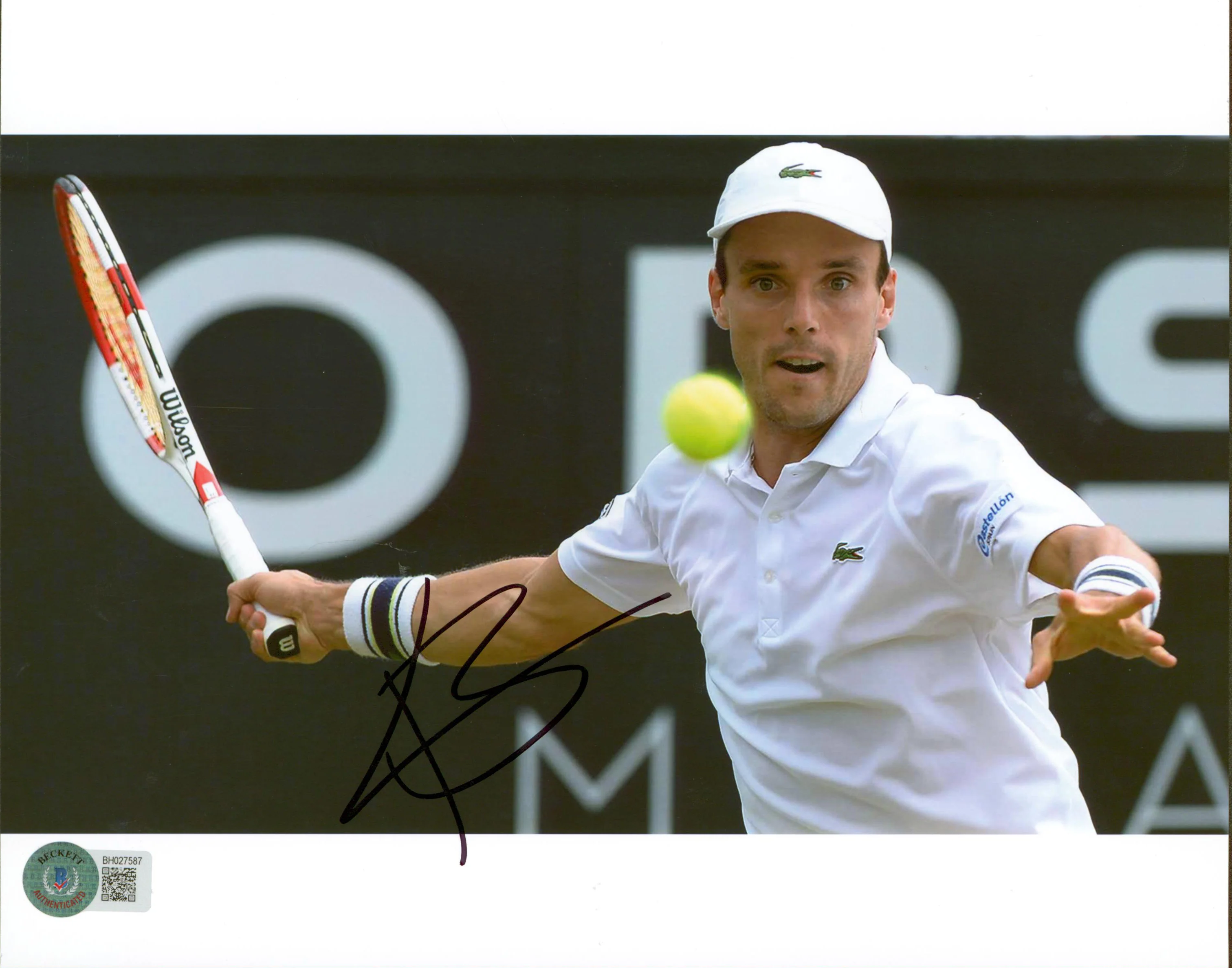 Roberto Bautista Agut Authentic Signed 8x10 Photo Autographed BAS #BH027587 - Image 2