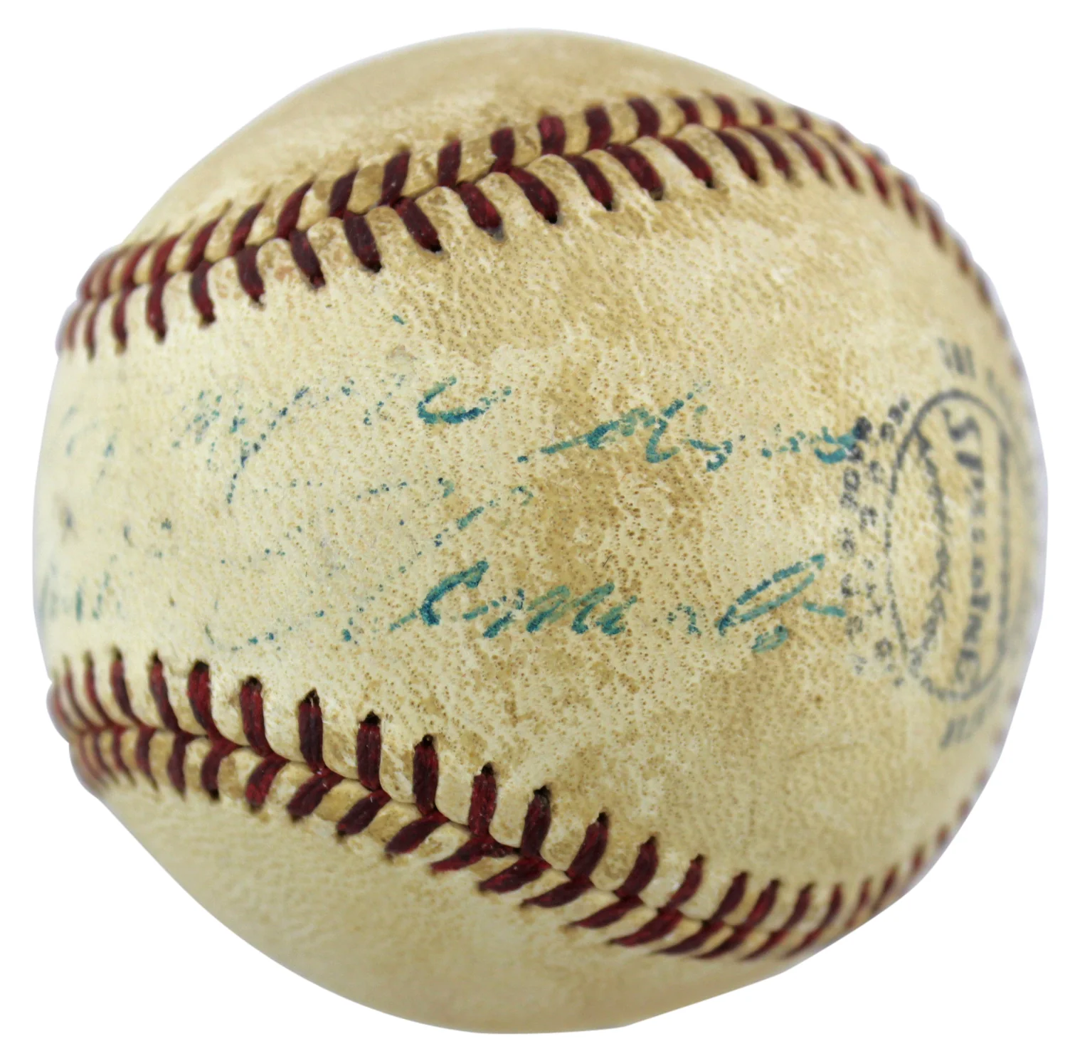Roberto Clemente "Como Siempre" Single Signed ONL Feeney Baseball JSA #B59230 - Image 3