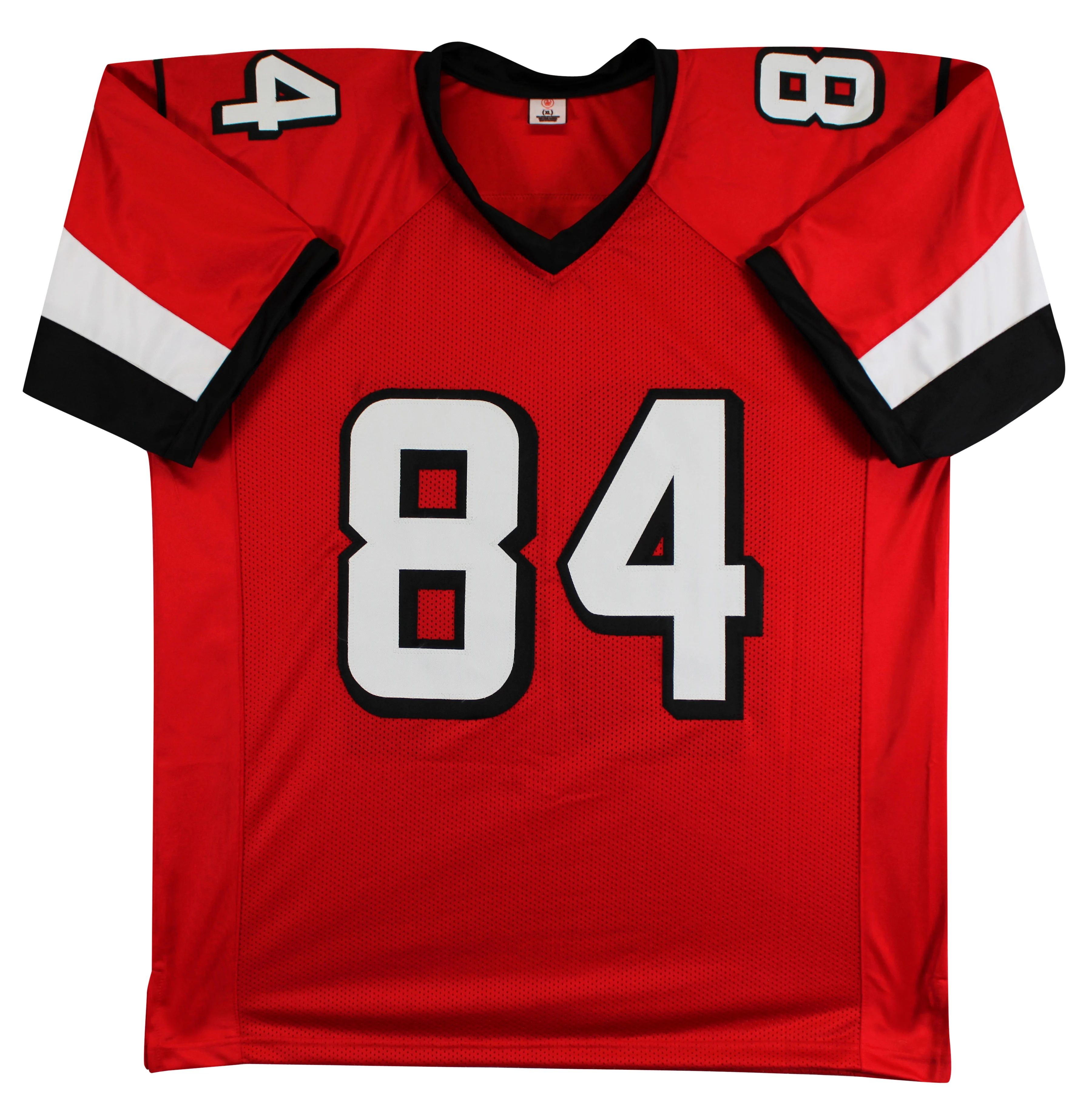 Roddy White Authentic Signed Red Pro Style Jersey Autographed BAS Witnessed - Image 4