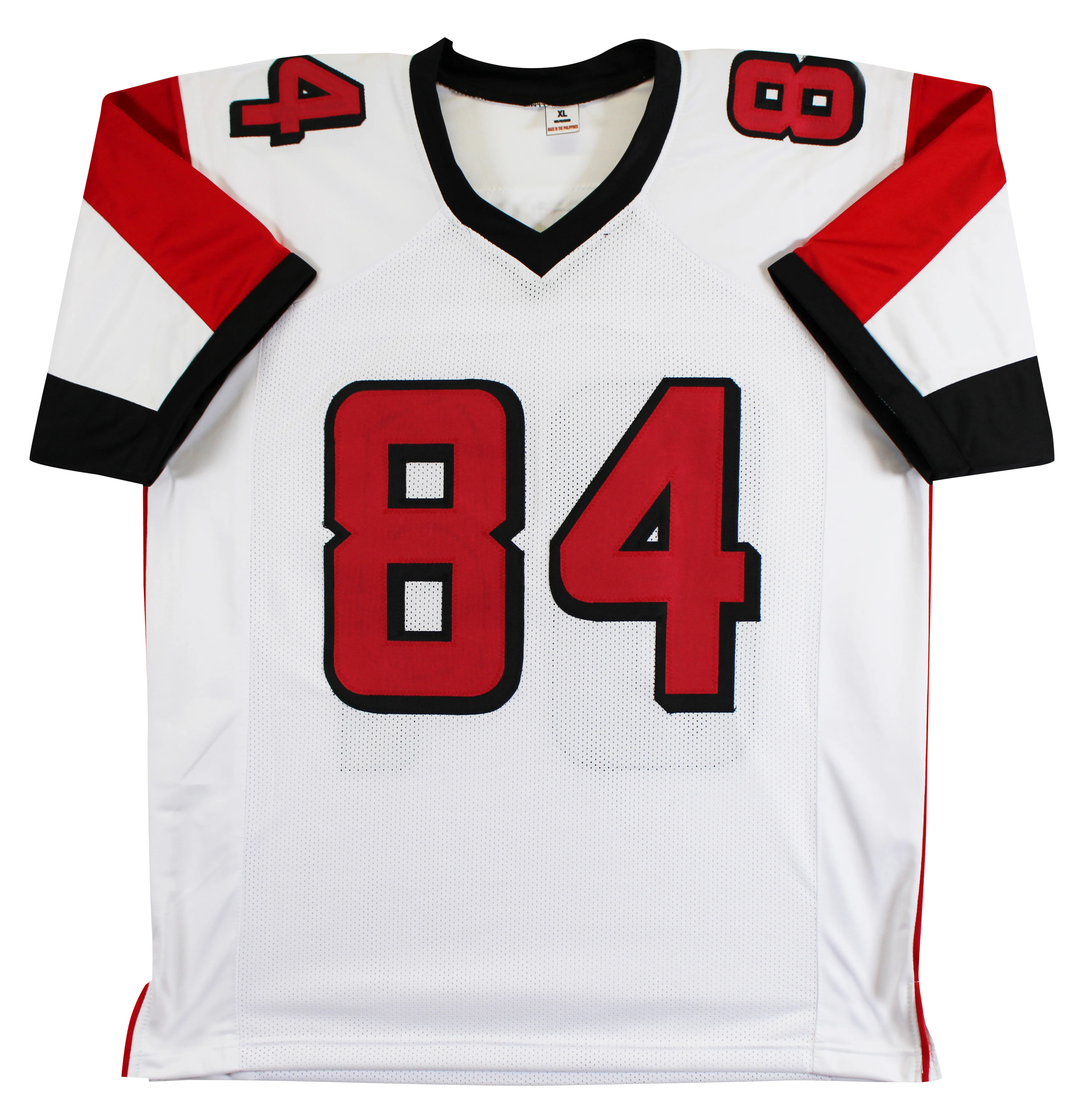 Roddy White Authentic Signed White Pro Style Jersey Autographed BAS Witnessed - Image 4