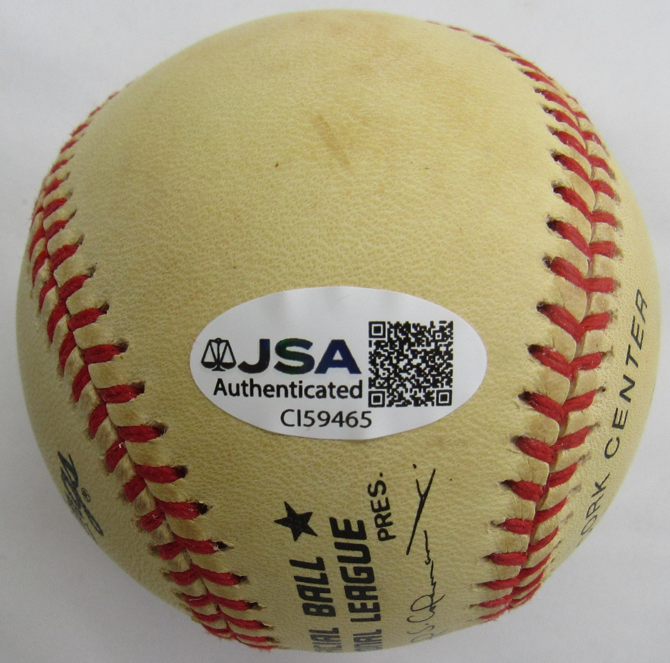 Tony Gwynn Signed Auto Baseball JSA CI59465 - Image 3
