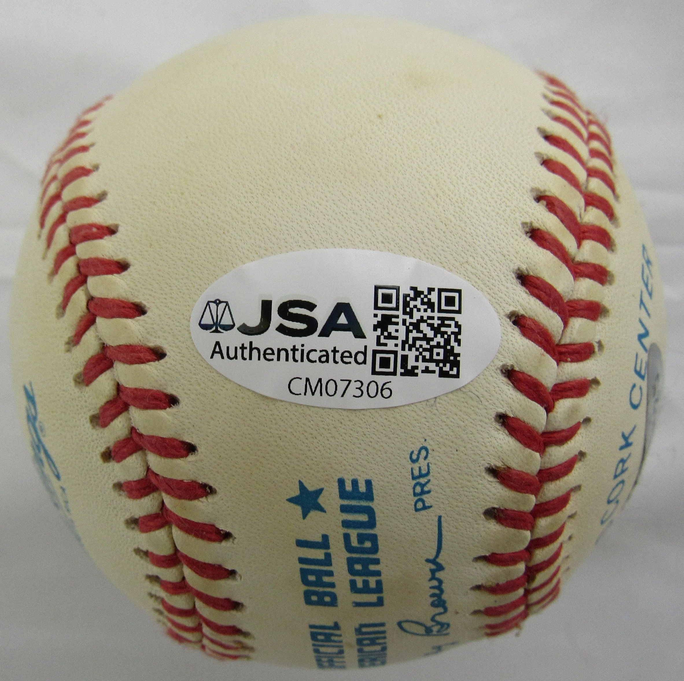 Reggie Jackson Signed Auto Rawlings Baseball JSA CM07306 w/Mr October Insc. - Image 6