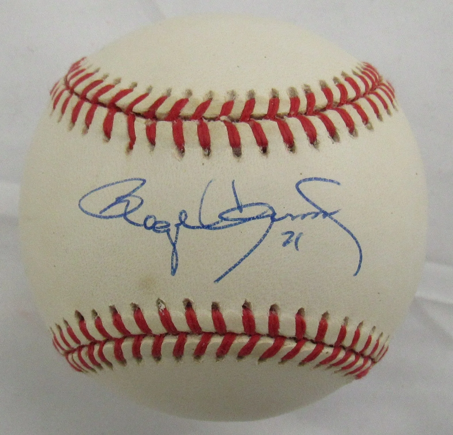 Roger Clemens Signed Auto Rawlings Baseball JSA CM07313