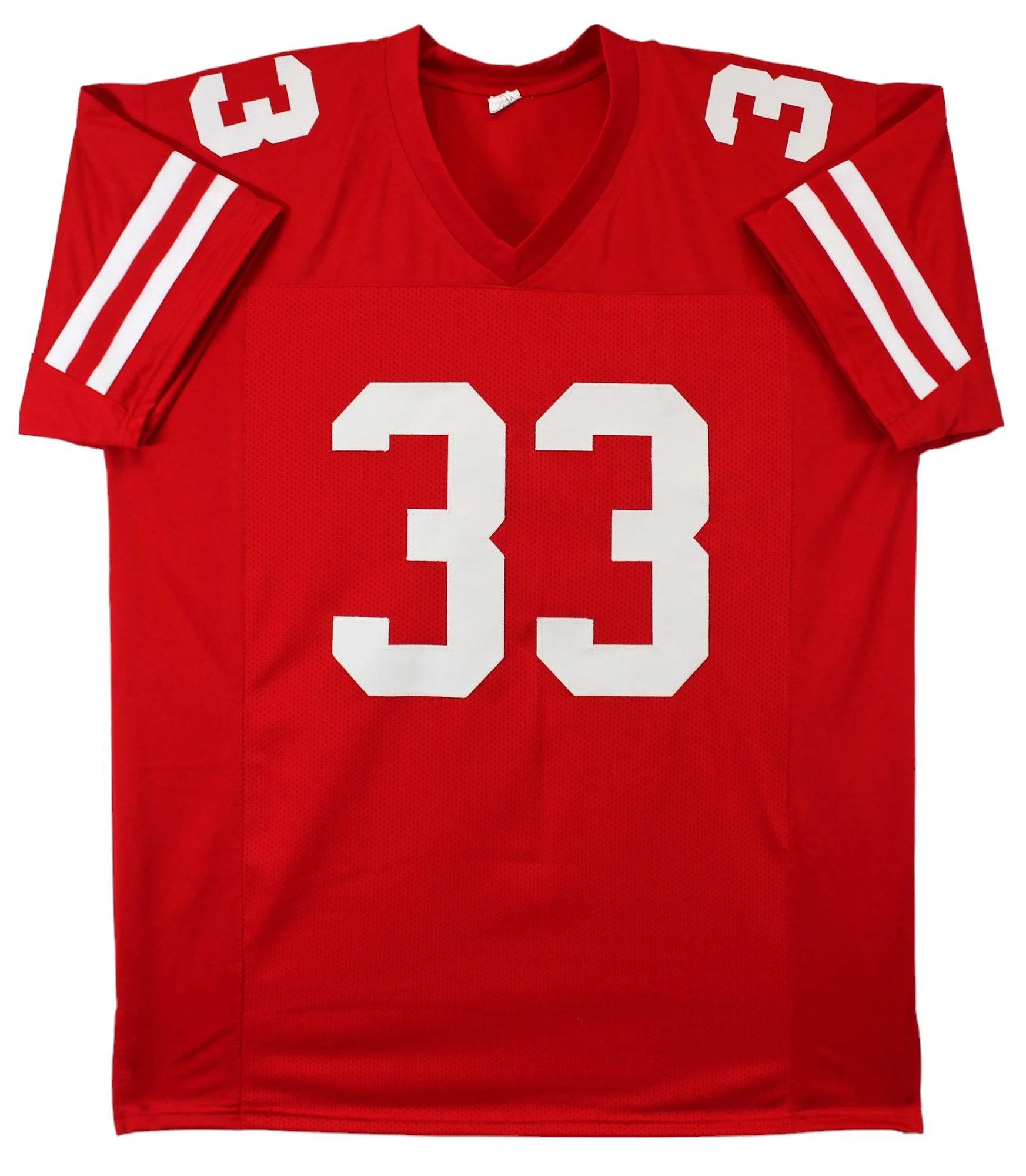 Roger Craig Authentic Signed Red Pro Style Jersey Autographed BAS Witnessed - Image 4
