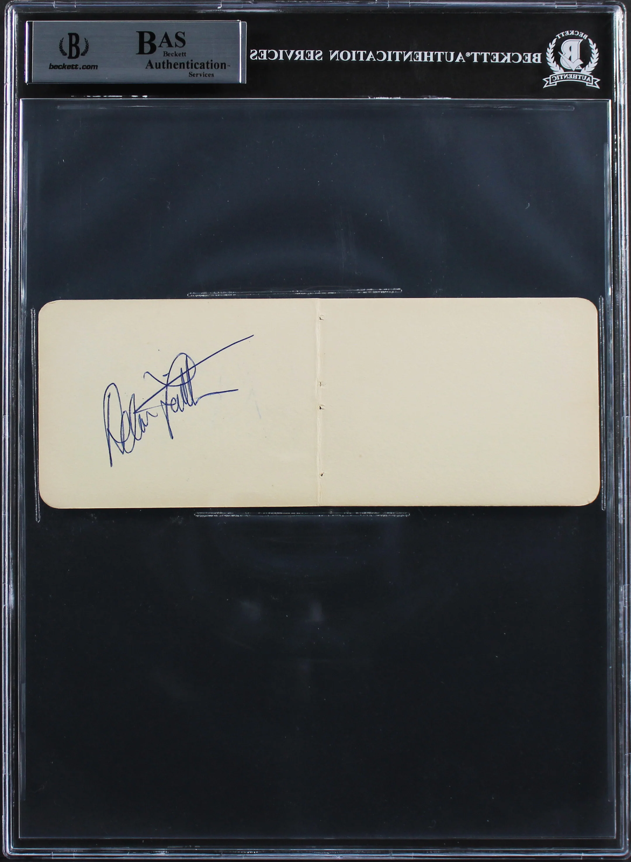 Rolling Stones Jagger, Richards, Wood, Watts & Wyman Signed 3x7.75 Cut BAS Slab - Image 3