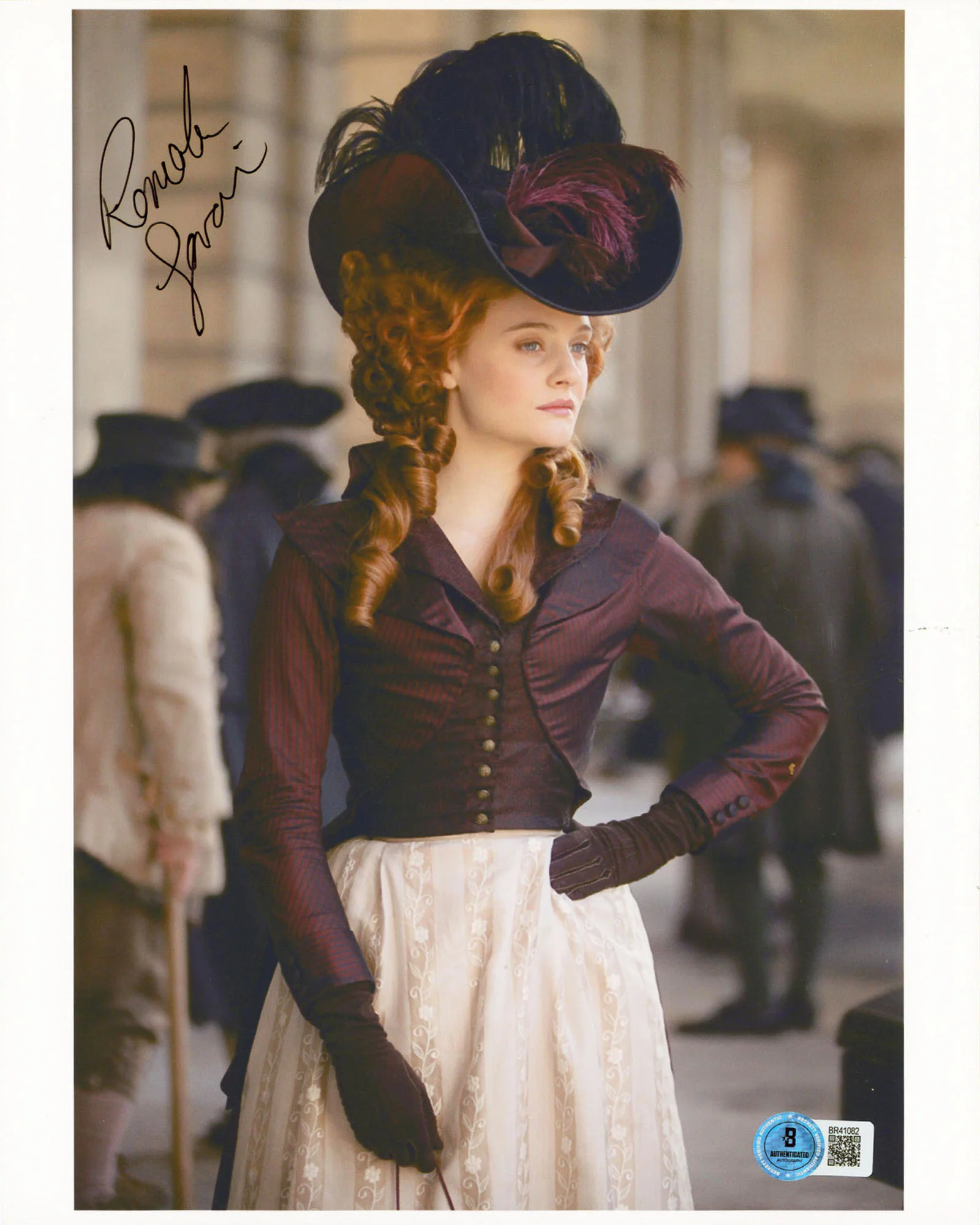 Romola Garai As You Like It Authentic Signed 8.5x11 Vertical Photo BAS #BR41082 - Image 2