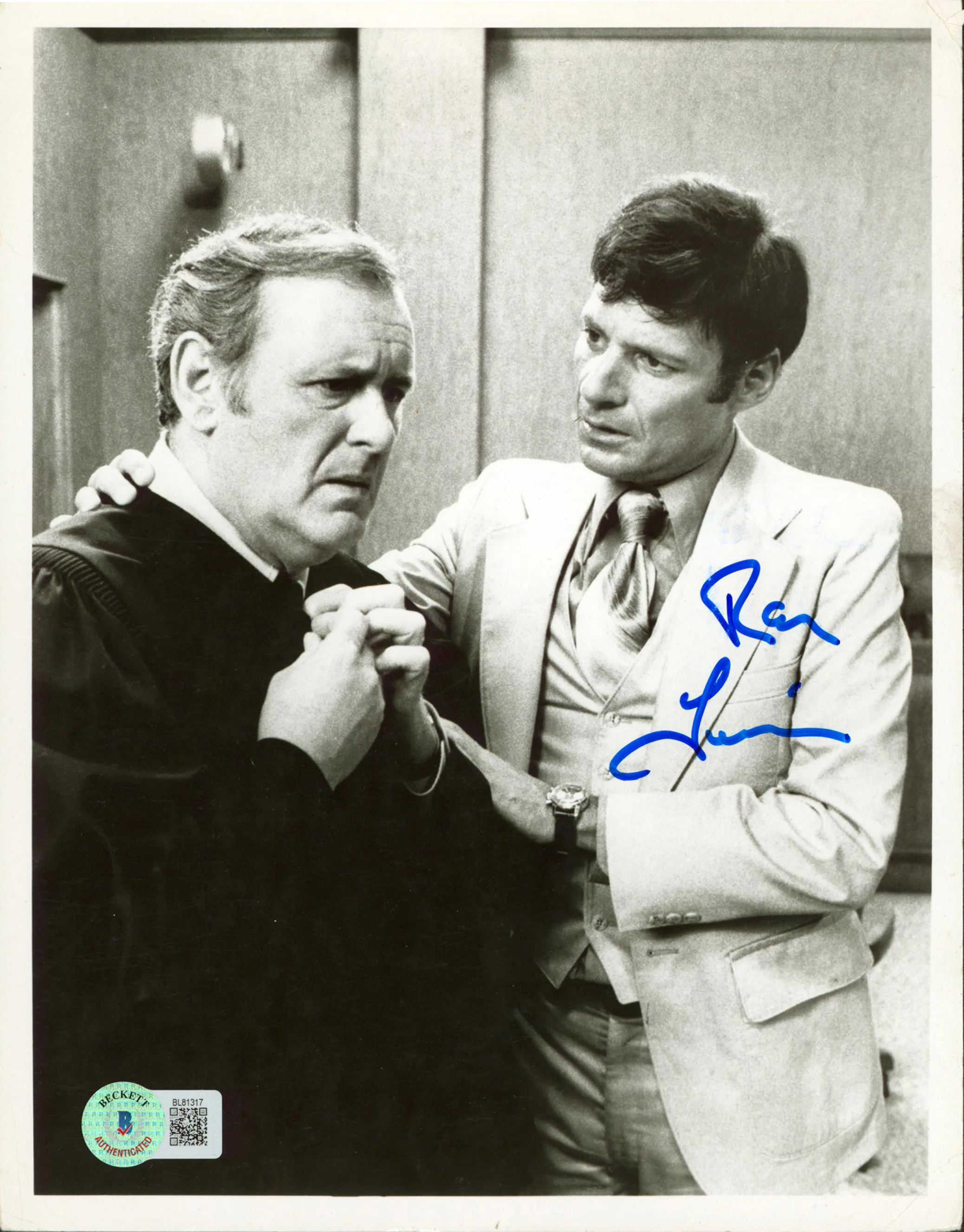 Ron Leibman Angels in America Authentic Signed 7x9 Photo BAS #BL81317 - Image 2