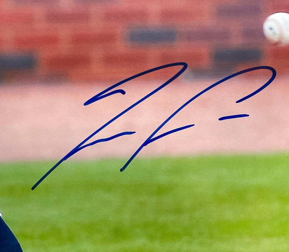 Ronald Acuna Jr. Signed 16x20 Atlanta Braves Baseball Photo BAS - Image 2