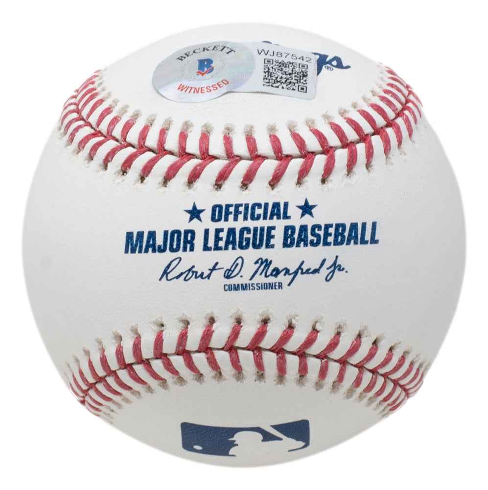 Ronald Acuna Jr. Atlanta Braves Signed Official MLB Baseball BAS ITP - Image 2