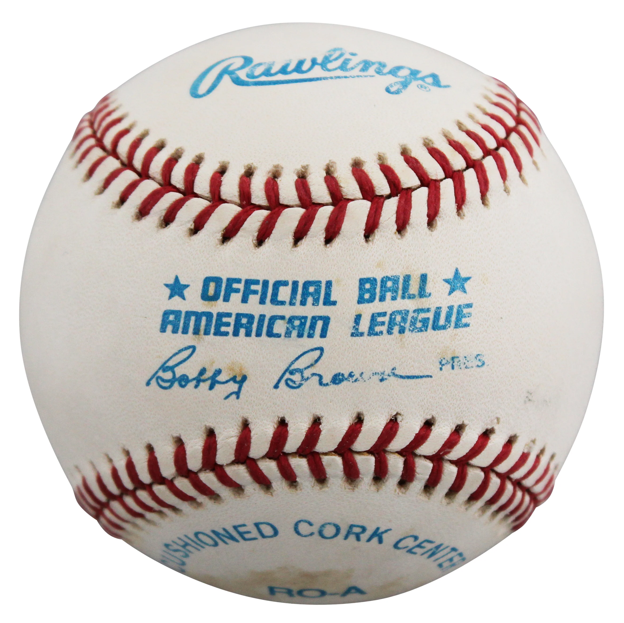 Ronald Reagan Authentic Signed Bobby Brown OAL Baseball PSA/DNA #AR02823 - Image 9