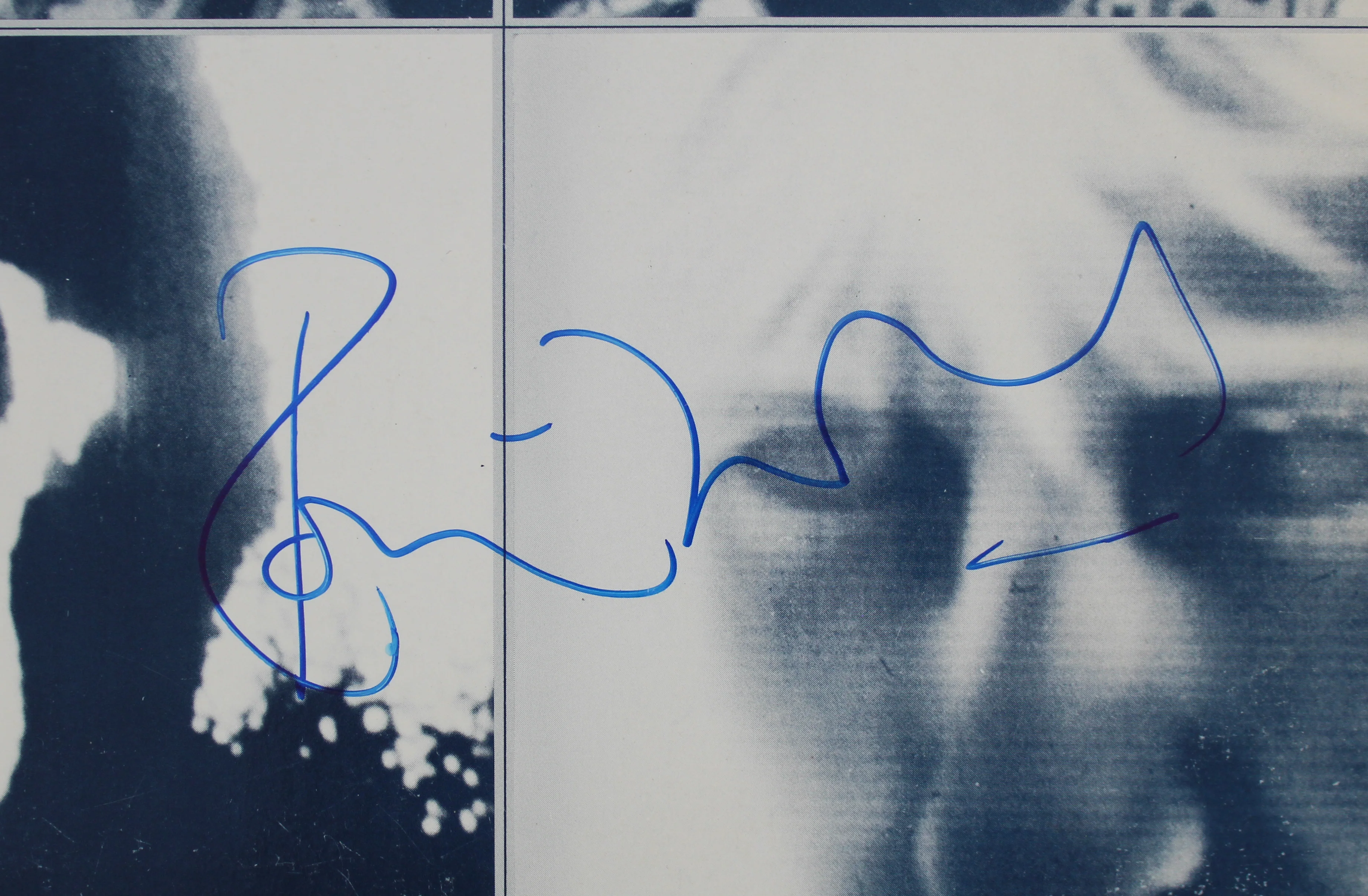 Ronnie Wood The Rolling Stones Signed Emotional Rescue Album Cover BAS #BG82244 - Image 3