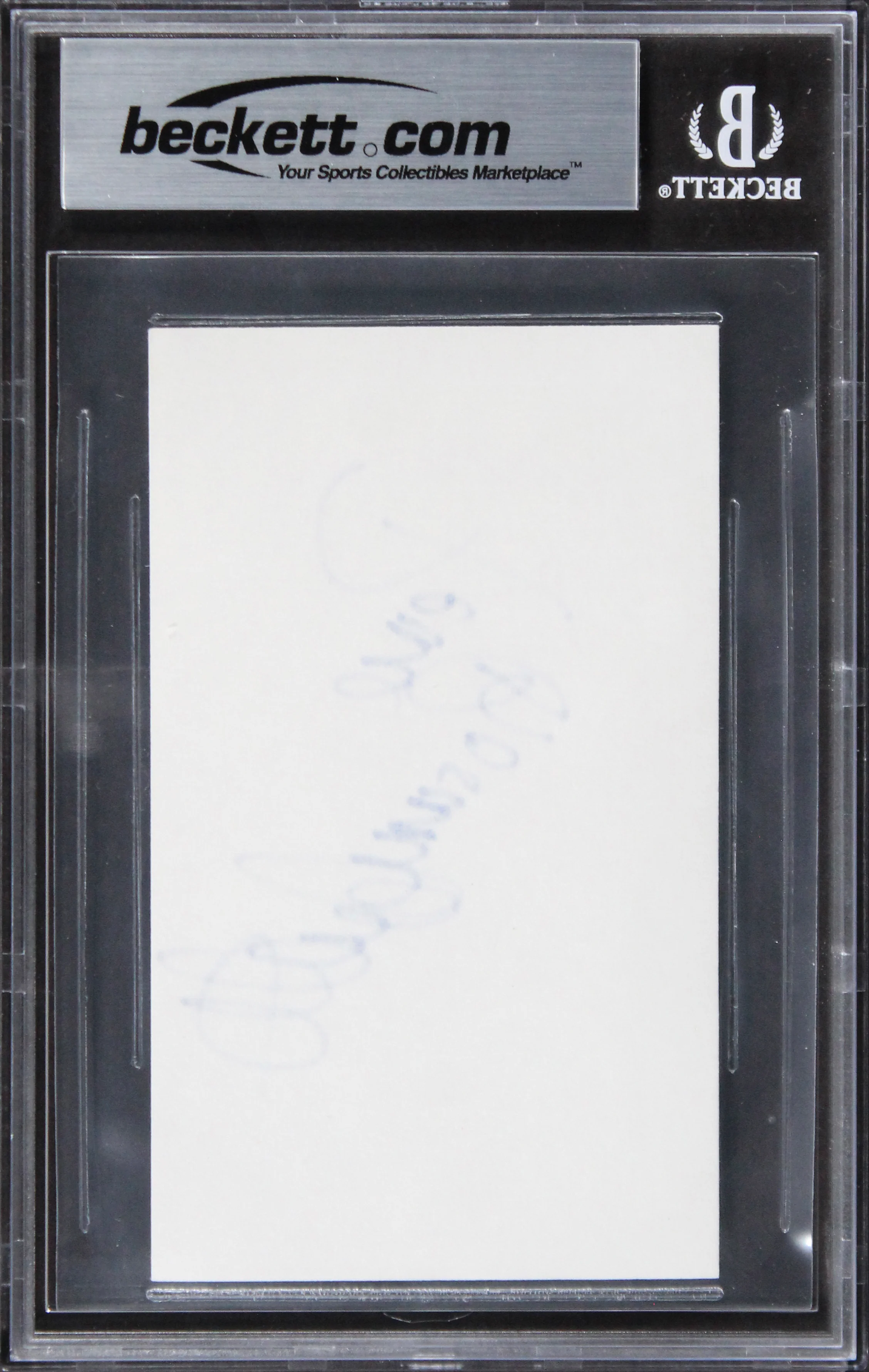 Rosanna Arquette Pulp Fiction Authentic Signed 3x5 Index Card BAS Slabbed 1 - Image 3