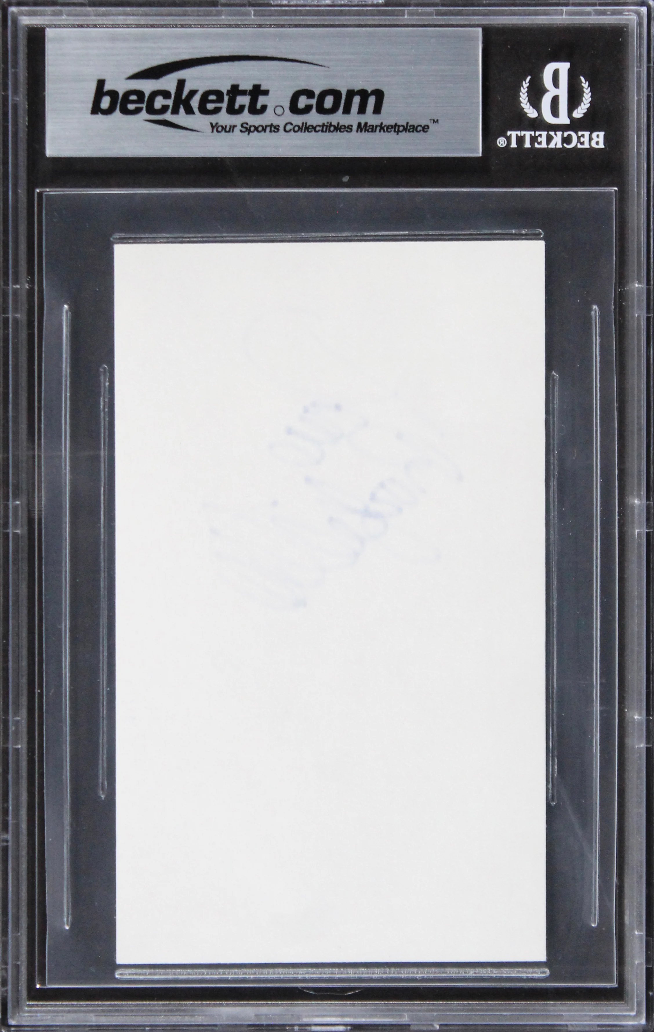 Rosanna Arquette Pulp Fiction Authentic Signed 3x5 Index Card BAS Slabbed 2 - Image 3