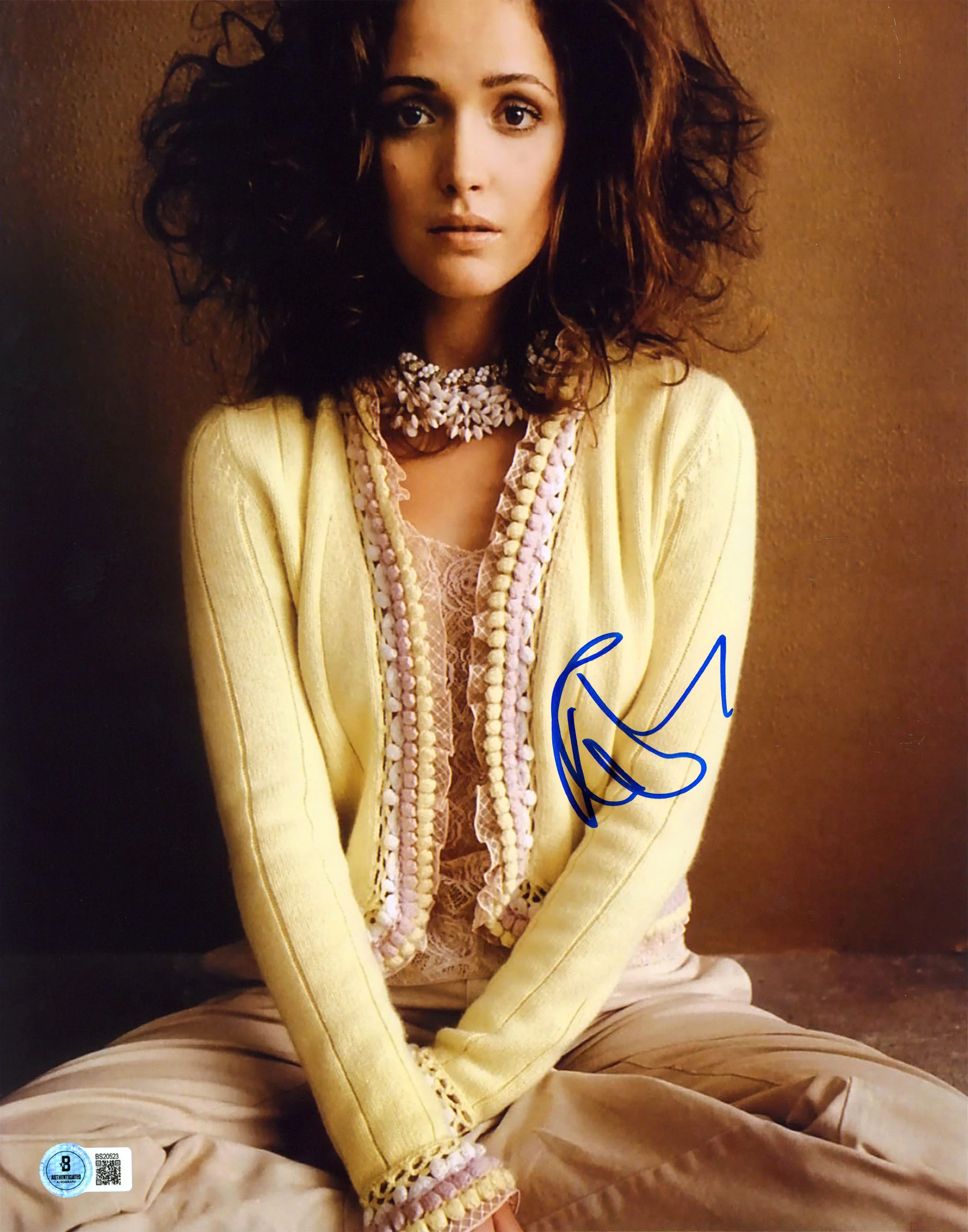 Rose Byrne X-Men First Class Authentic Signed 11x14 Vertical Photo BAS #BS20523 - Image 2