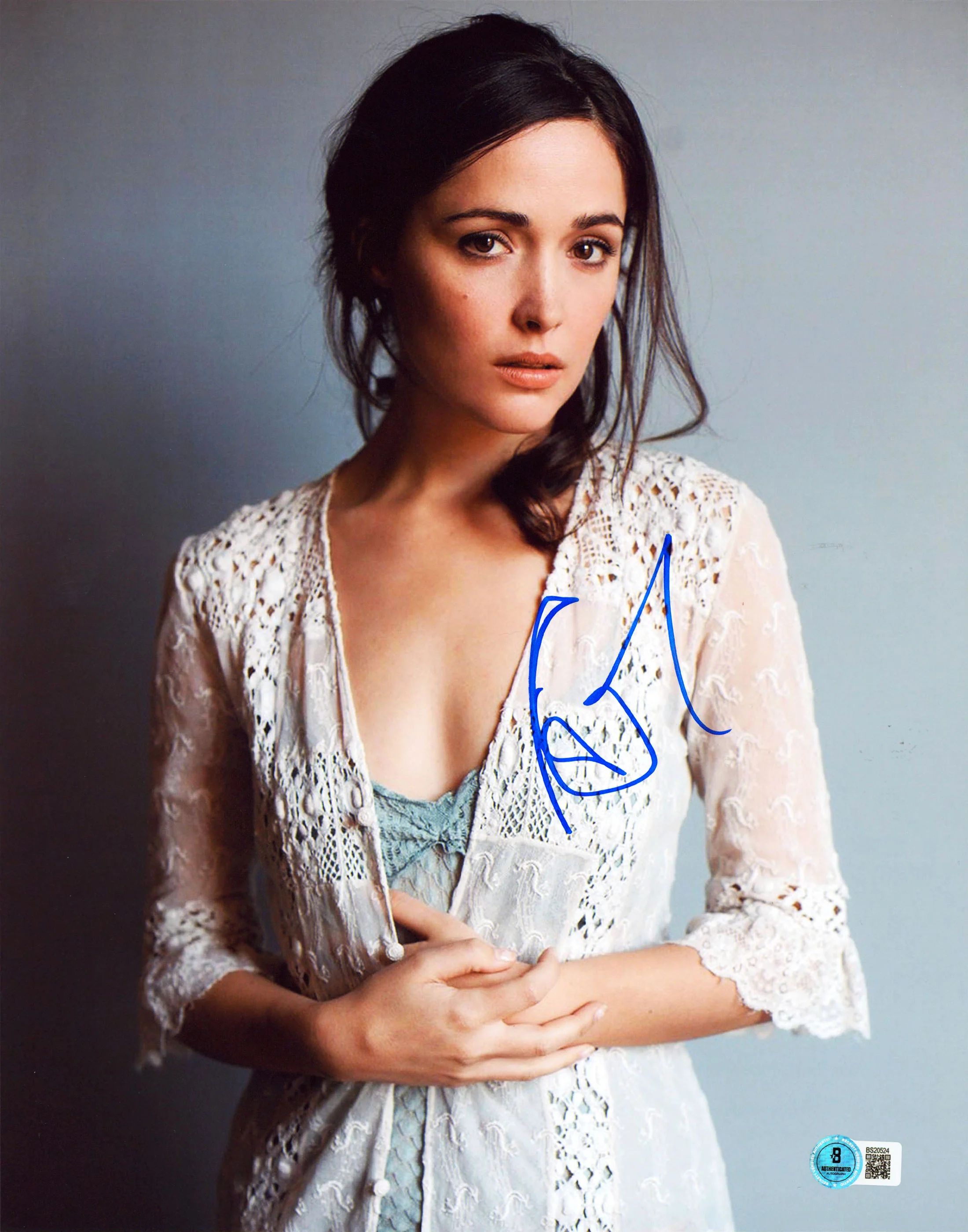 Rose Byrne X-Men First Class Authentic Signed 11x14 Vertical Photo BAS #BS20524