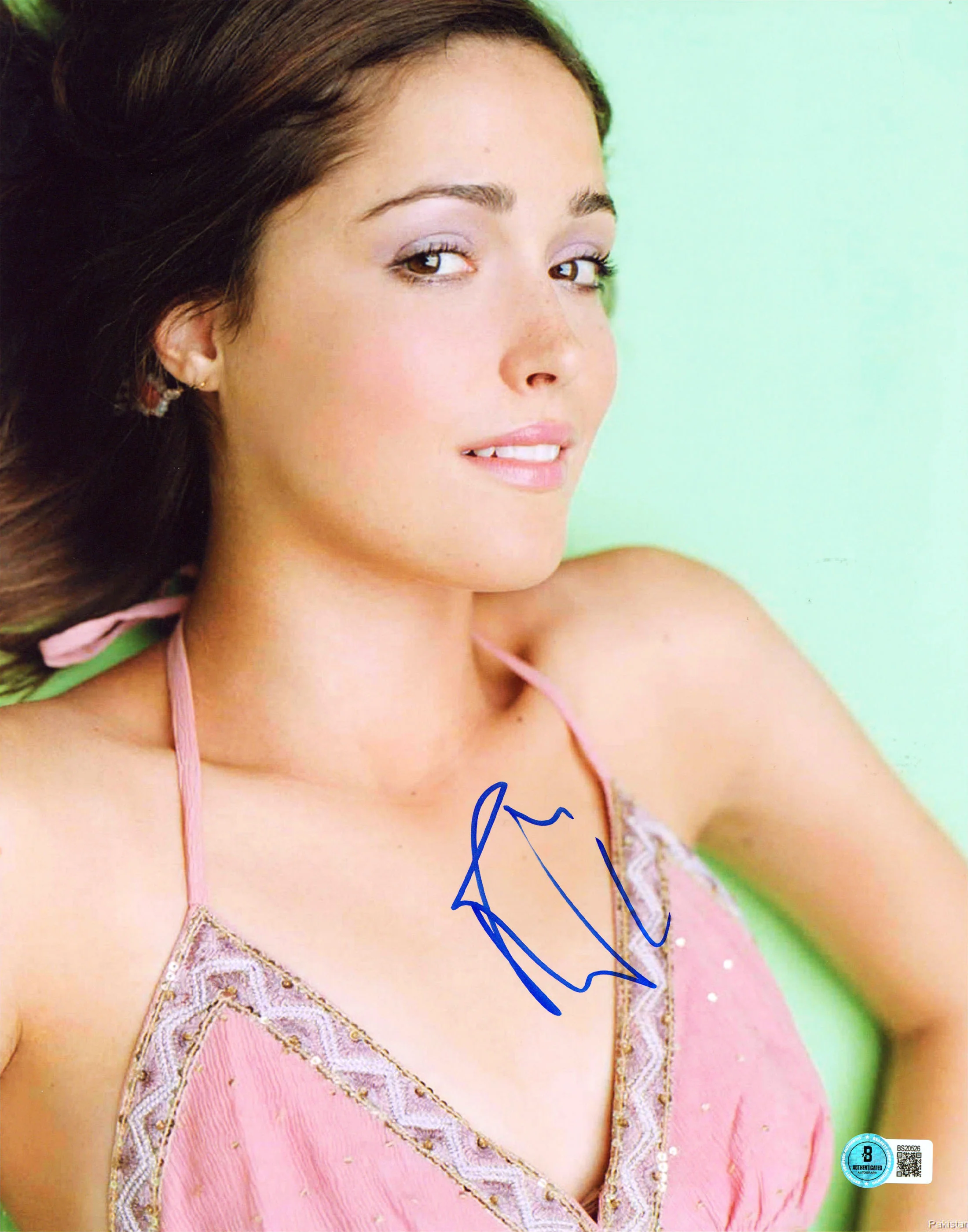 Rose Byrne X-Men First Class Authentic Signed 11x14 Vertical Photo BAS #BS20526 - Image 2