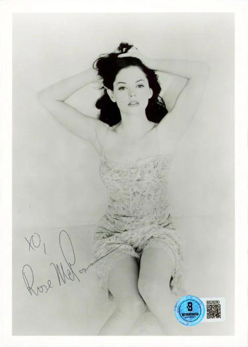 Rose McGowan Charmed "XO" Authentic Signed 5x7 Photo Autographed BAS #BS29280 - Image 2