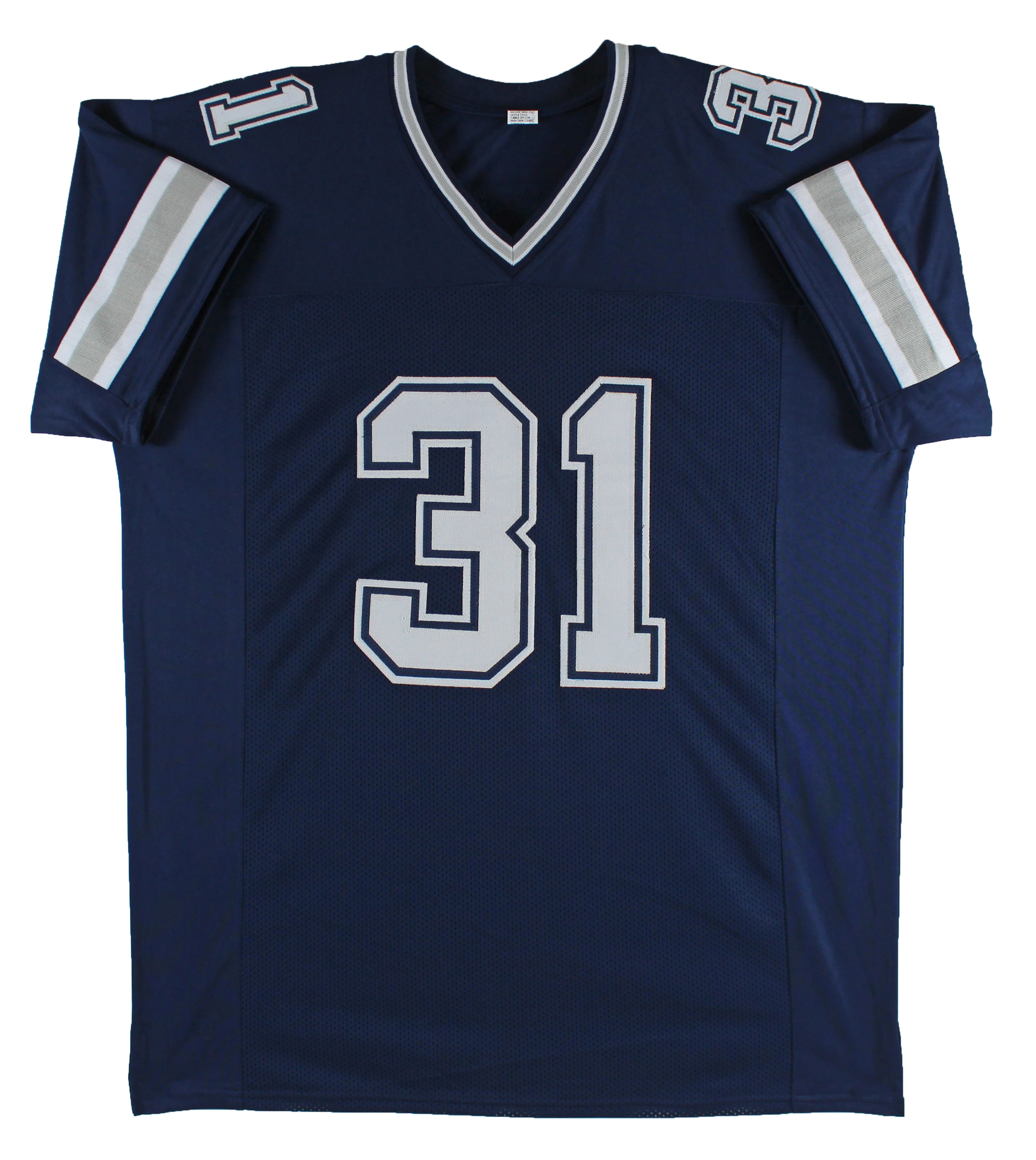 Roy Williams Authentic Signed Navy Blue Pro Style Jersey Autographed BAS Witness - Image 4