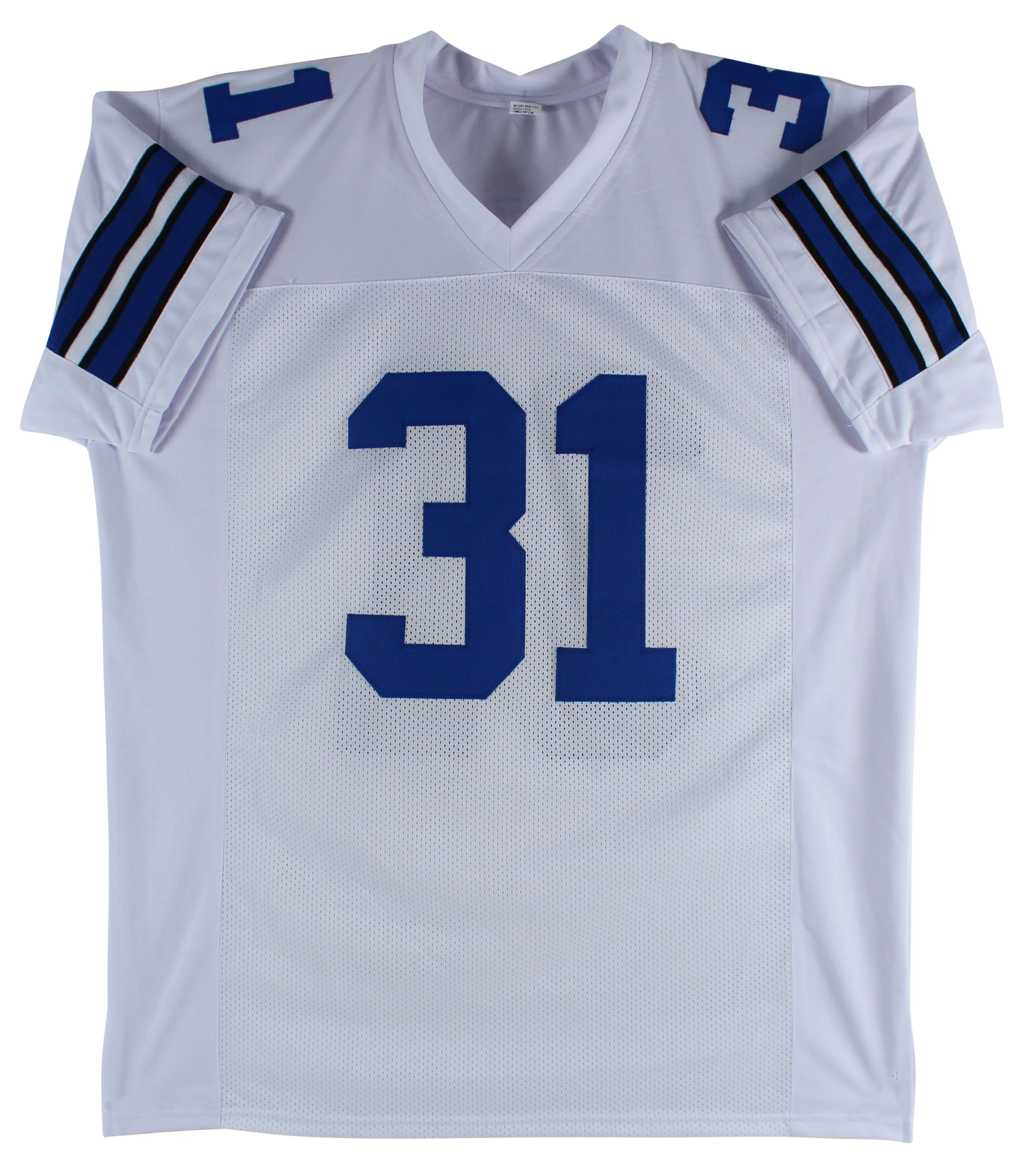 Roy Williams Authentic Signed White Pro Style Jersey Autographed BAS Witnessed - Image 4