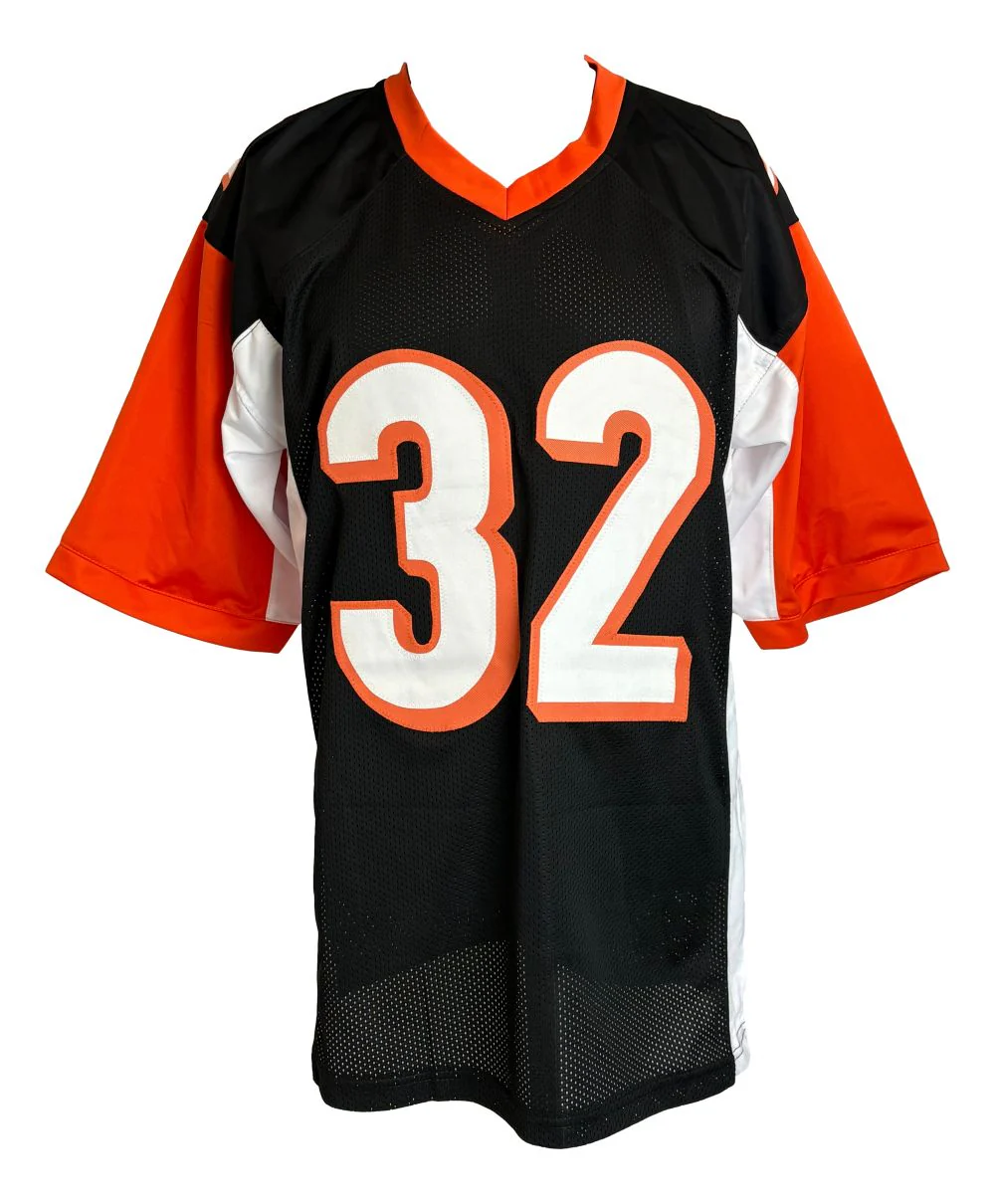 Rudi Johnson Cincinnati Signed Black Football Jersey Tristar - Image 3